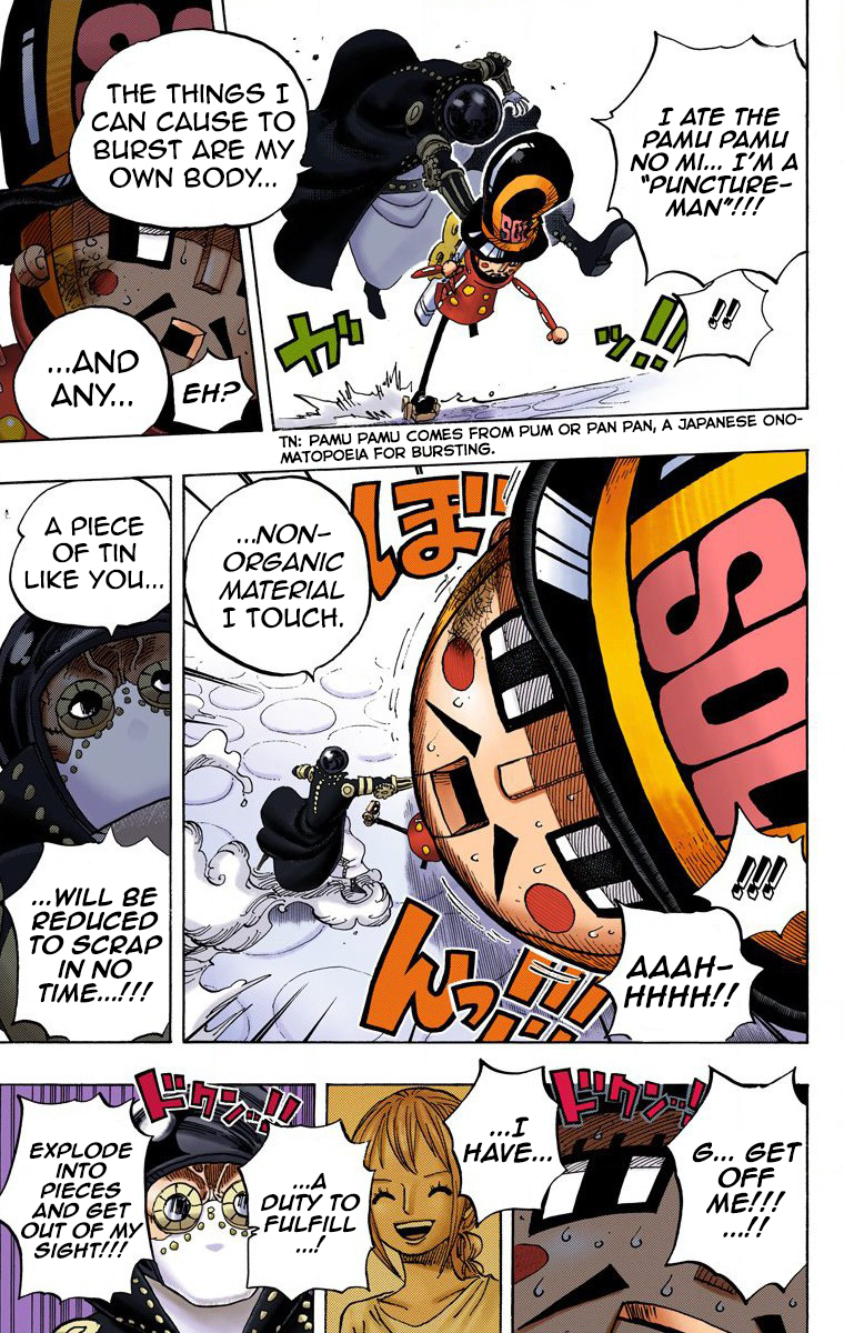 Halaman dari One Piece (Official Colored) Chapter 740
