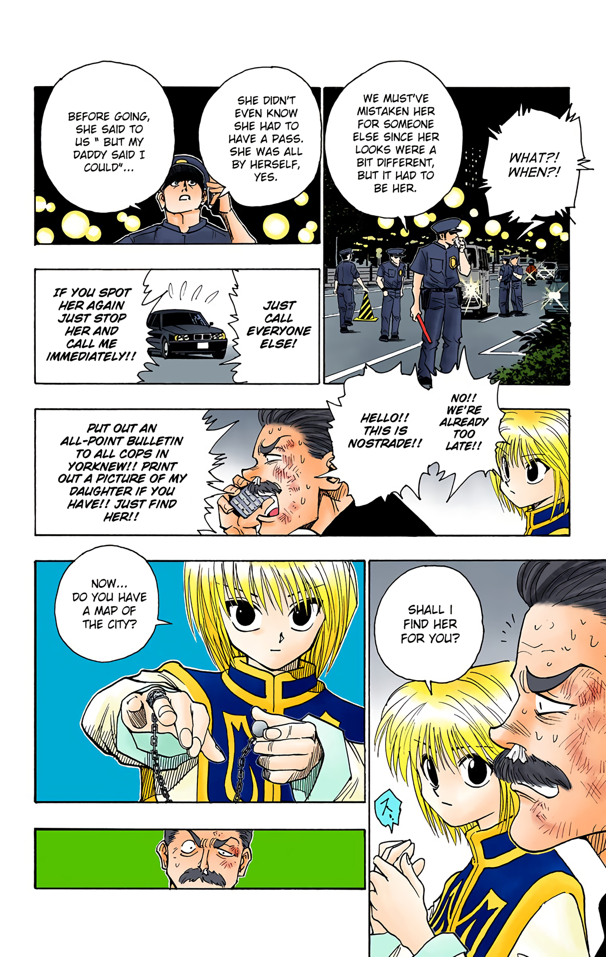 Halaman dari HUNTER x HUNTER (Official Colored) Chapter 95