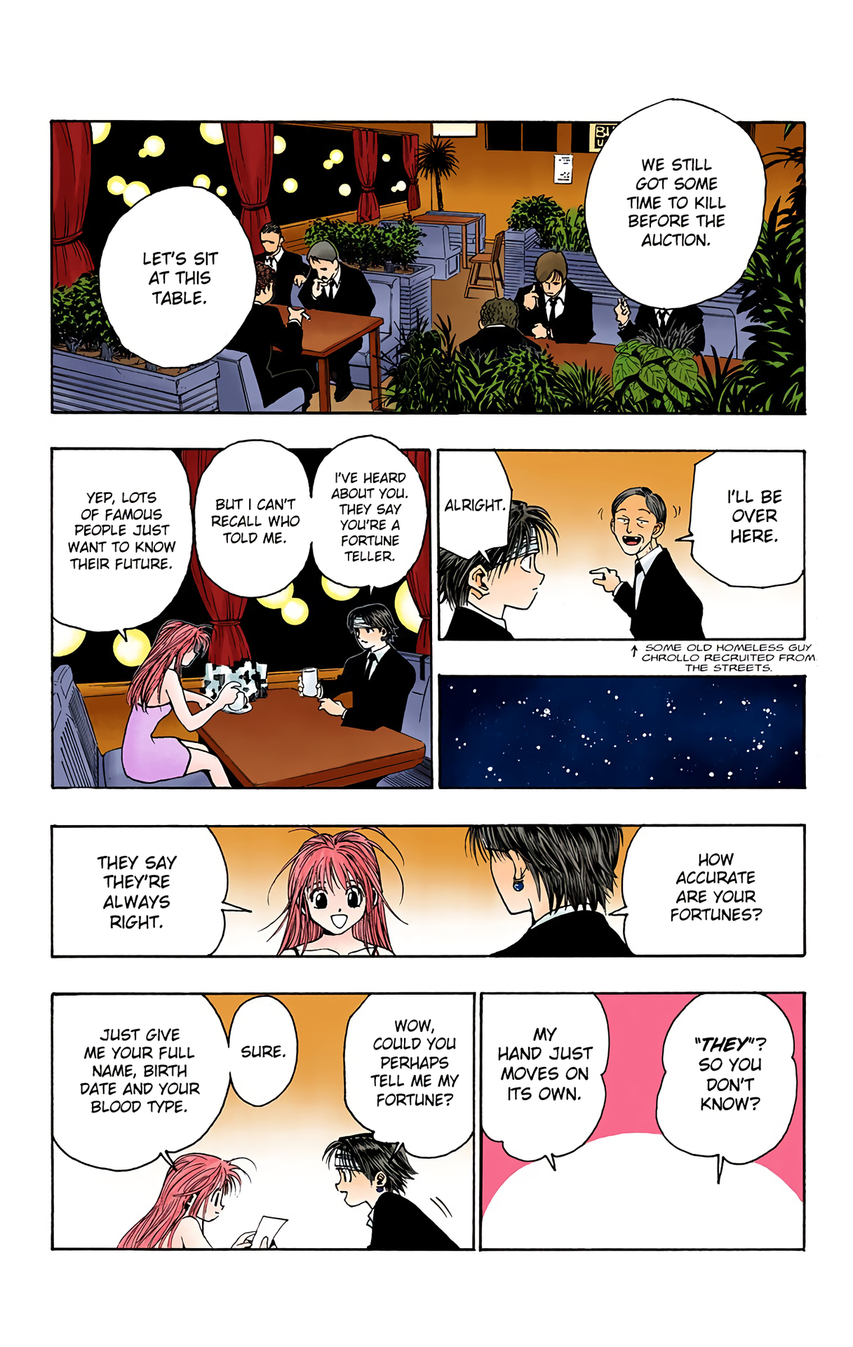 Halaman dari HUNTER x HUNTER (Official Colored) Chapter 95