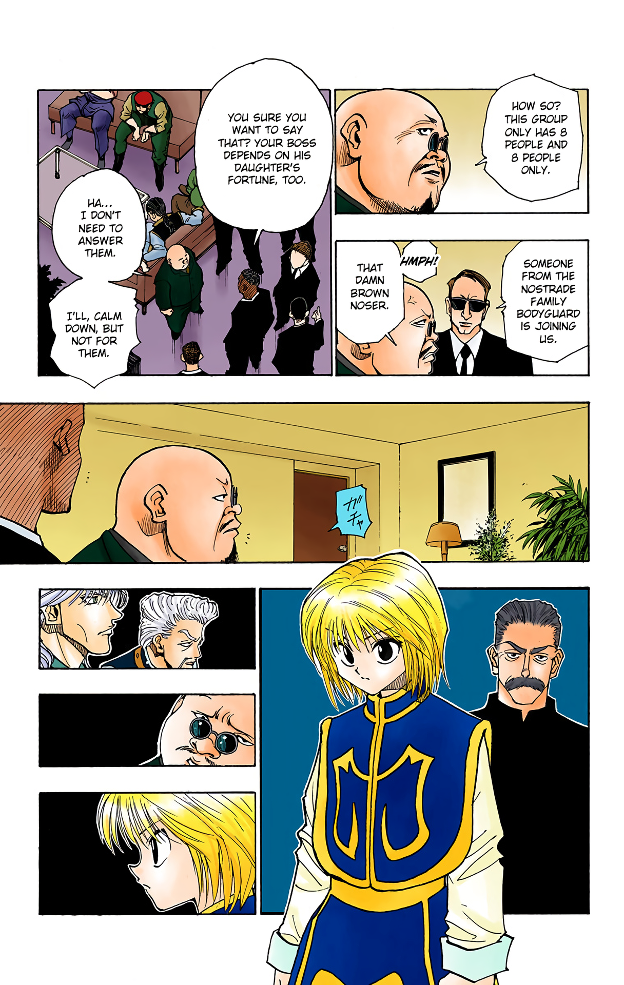 Halaman dari HUNTER x HUNTER (Official Colored) Chapter 95