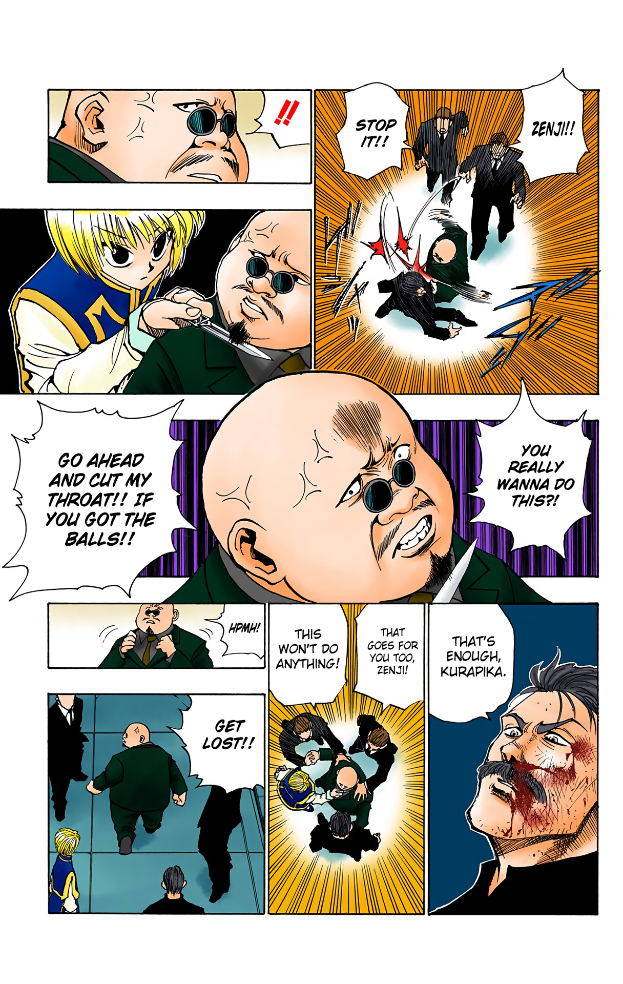 Halaman dari HUNTER x HUNTER (Official Colored) Chapter 95