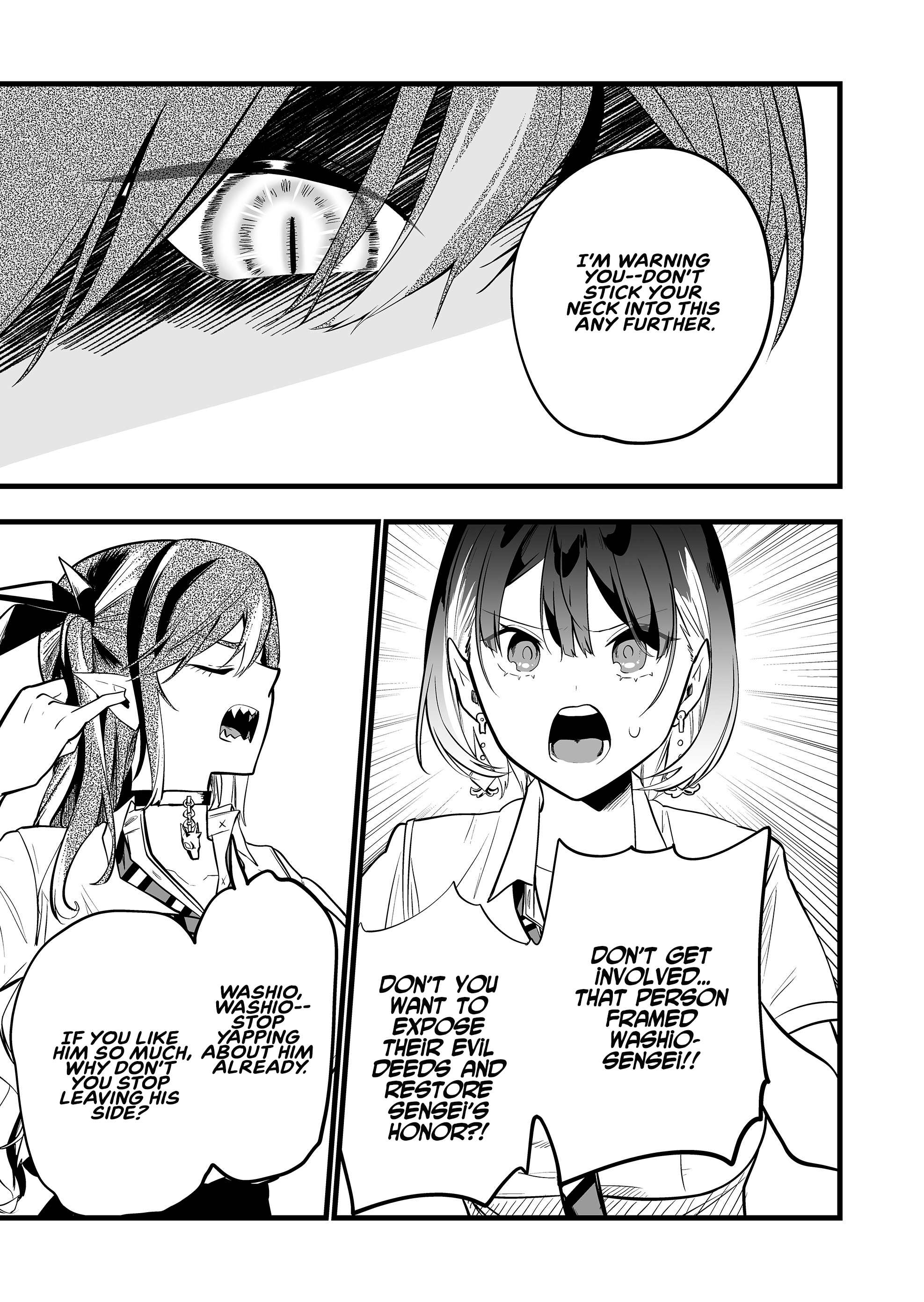 Halaman dari "Ano Toki Tasukete Itadaita Monster Musume desu." Isekai Ossan Kyoushi Totsuzen no Moteki ni Konwaku suru Chapter 34