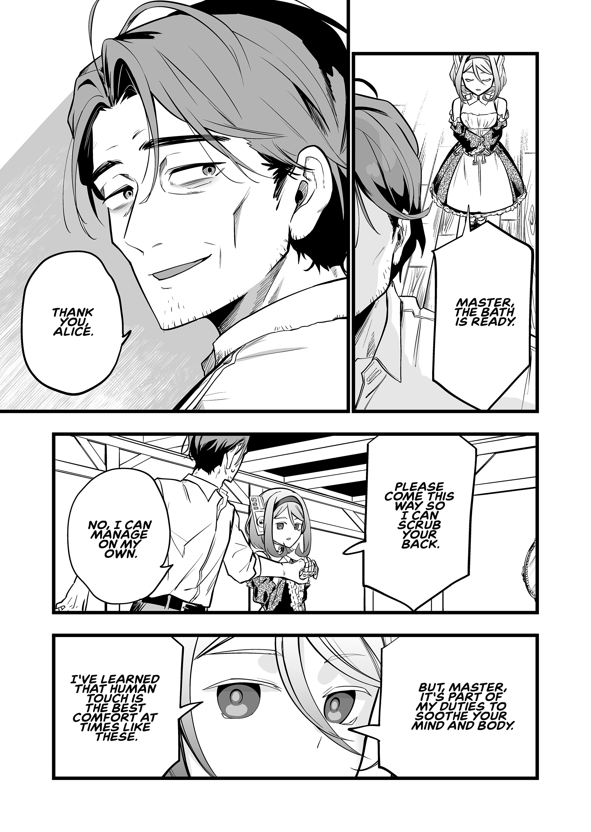 Halaman dari "Ano Toki Tasukete Itadaita Monster Musume desu." Isekai Ossan Kyoushi Totsuzen no Moteki ni Konwaku suru Chapter 34