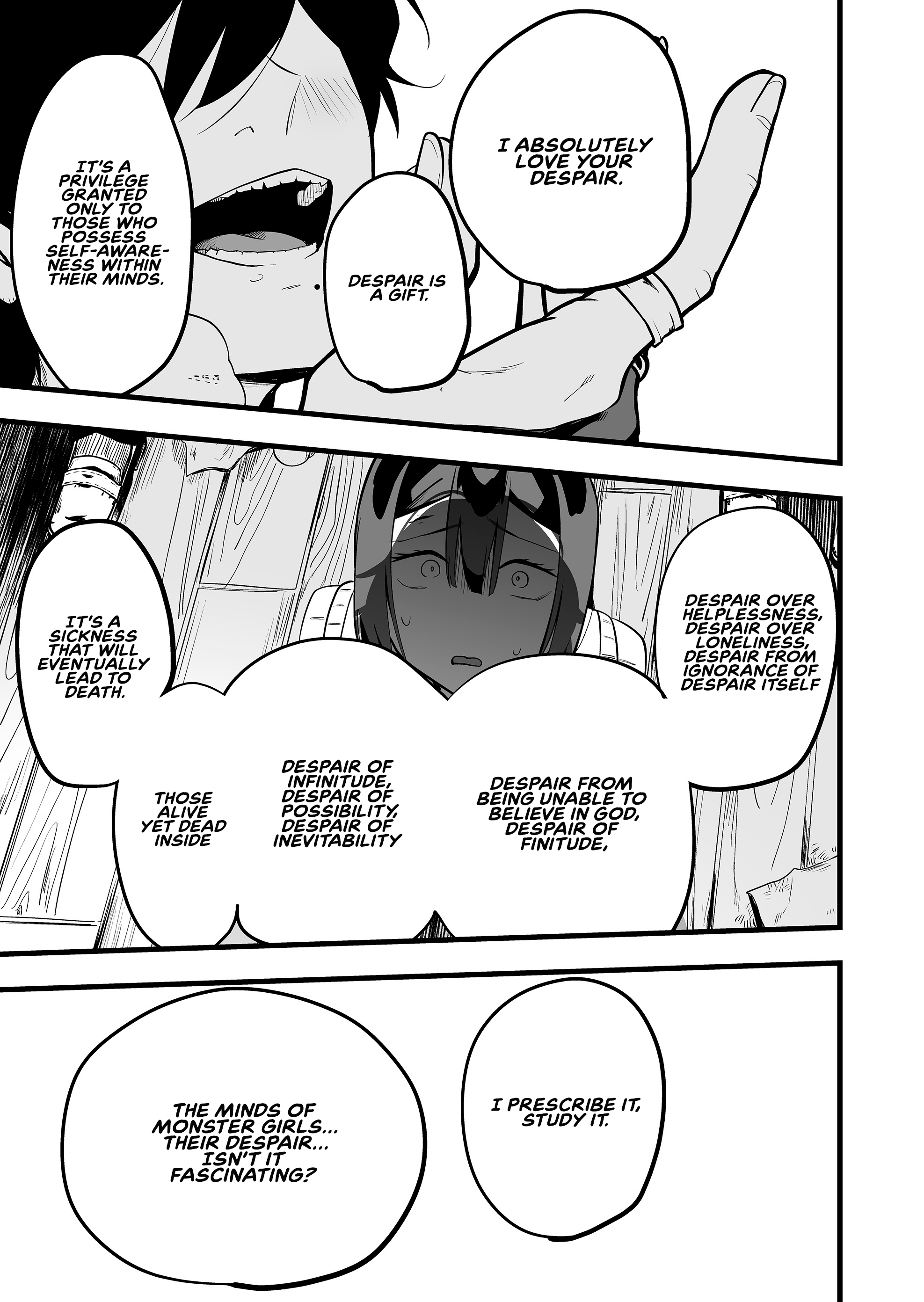 Halaman dari "Ano Toki Tasukete Itadaita Monster Musume desu." Isekai Ossan Kyoushi Totsuzen no Moteki ni Konwaku suru Chapter 34