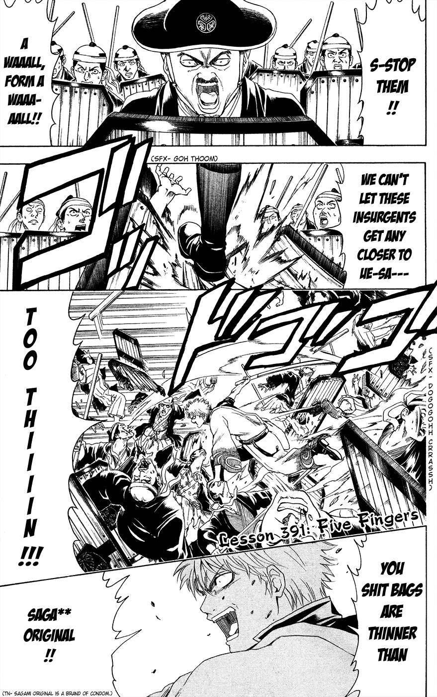 Halaman dari Gintama Chapter 391