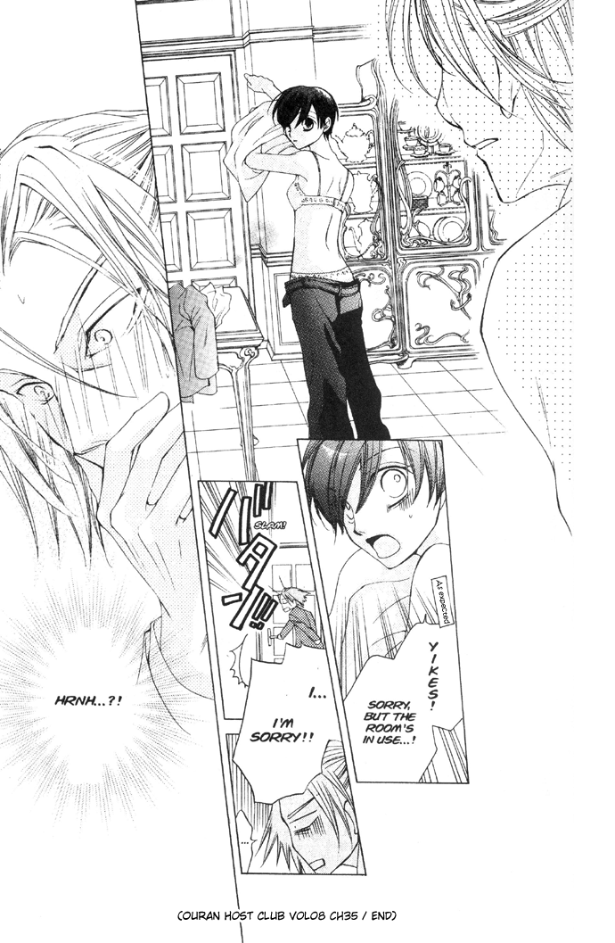 Halaman dari Ouran High School Host Club Chapter 35
