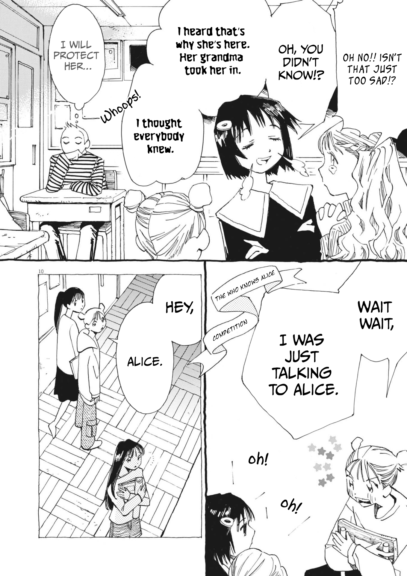 Halaman dari Alice, Dokomademo Chapter 1