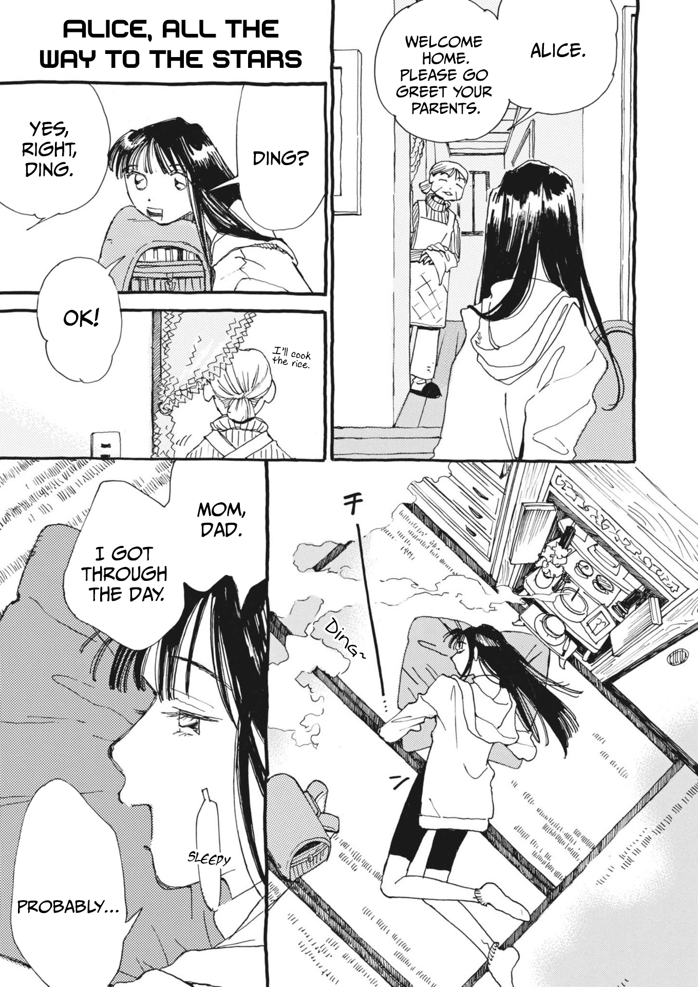 Halaman dari Alice, Dokomademo Chapter 1