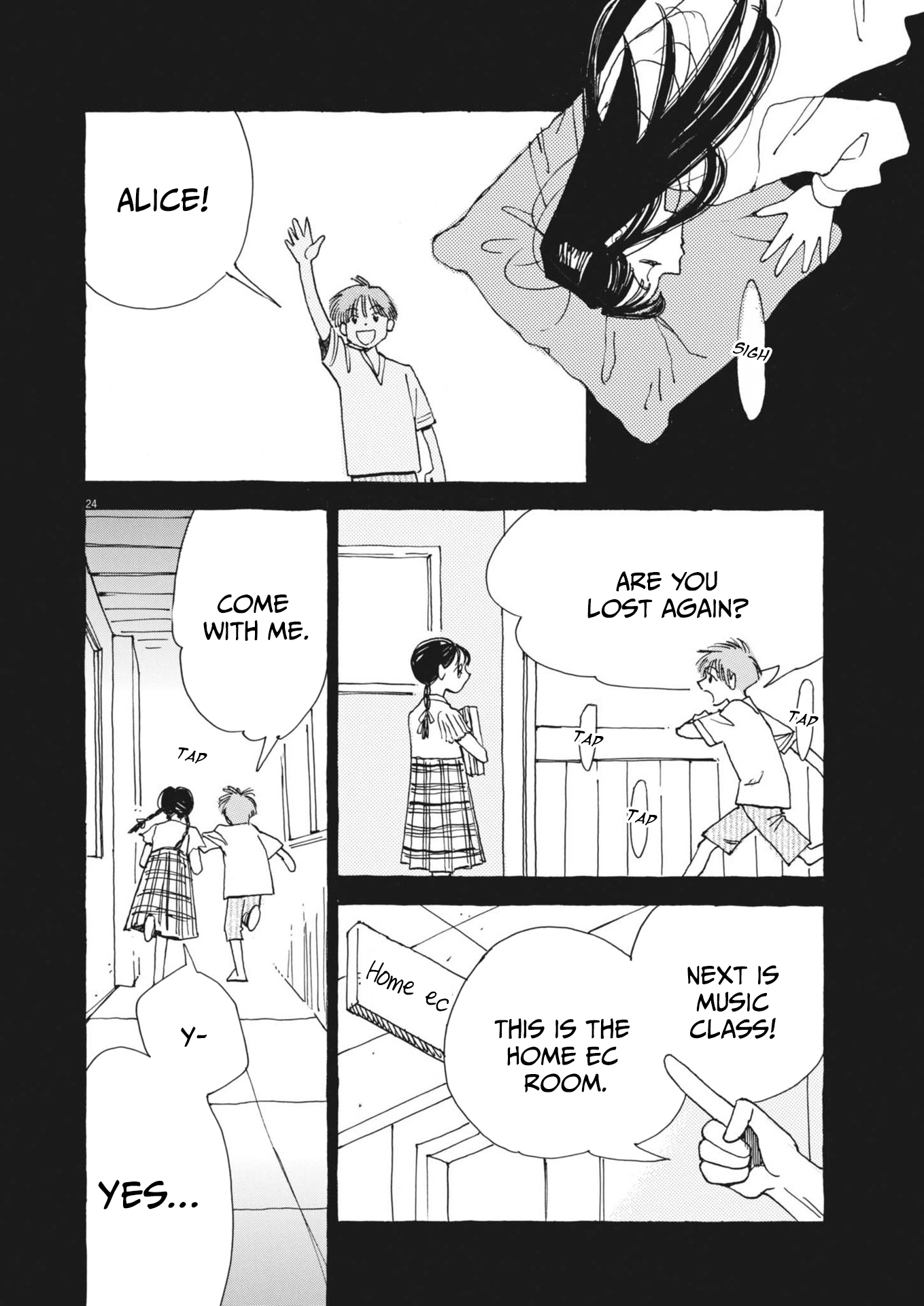Halaman dari Alice, Dokomademo Chapter 1