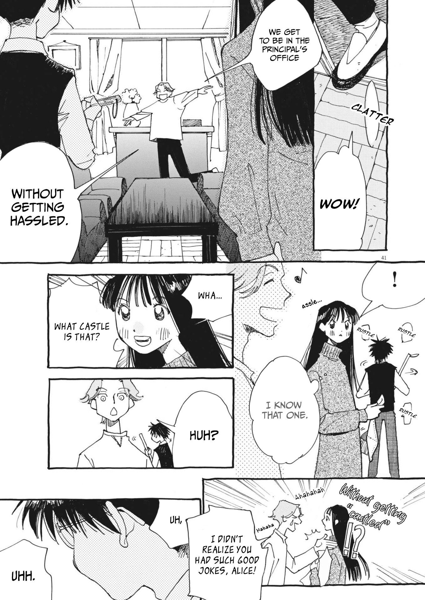 Halaman dari Alice, Dokomademo Chapter 1