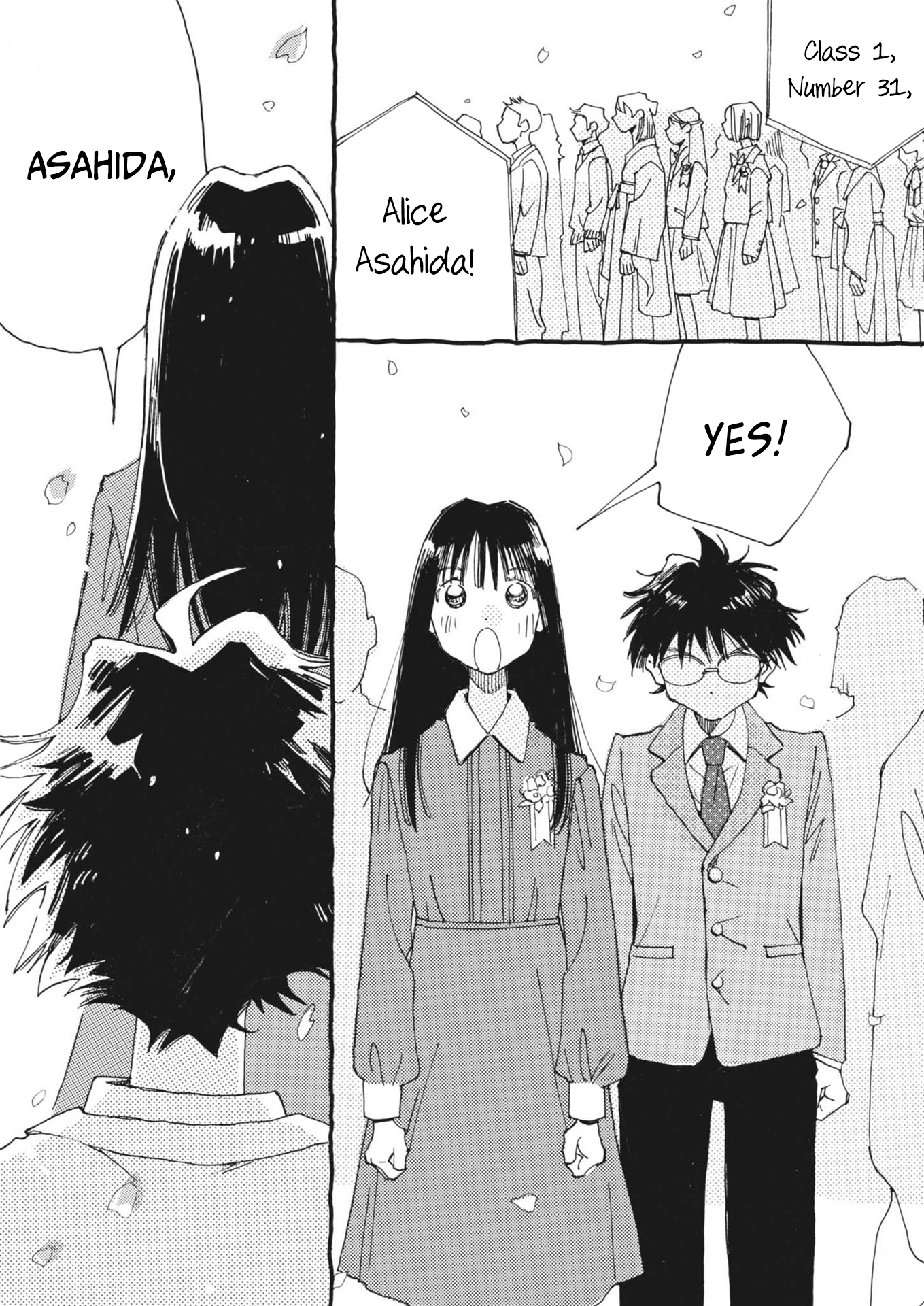Halaman dari Alice, Dokomademo Chapter 1