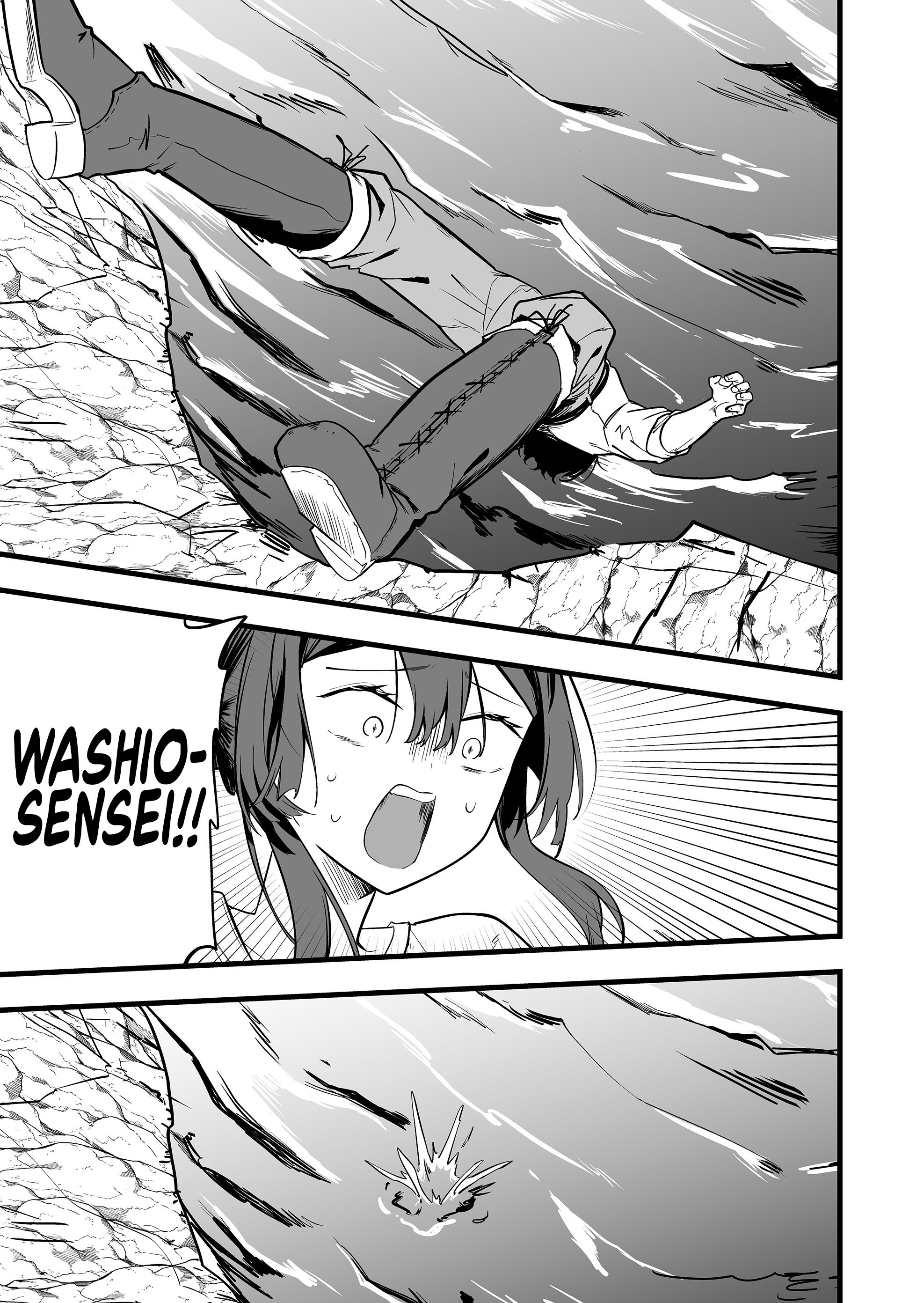 Halaman dari "Ano Toki Tasukete Itadaita Monster Musume desu." Isekai Ossan Kyoushi Totsuzen no Moteki ni Konwaku suru Chapter 47