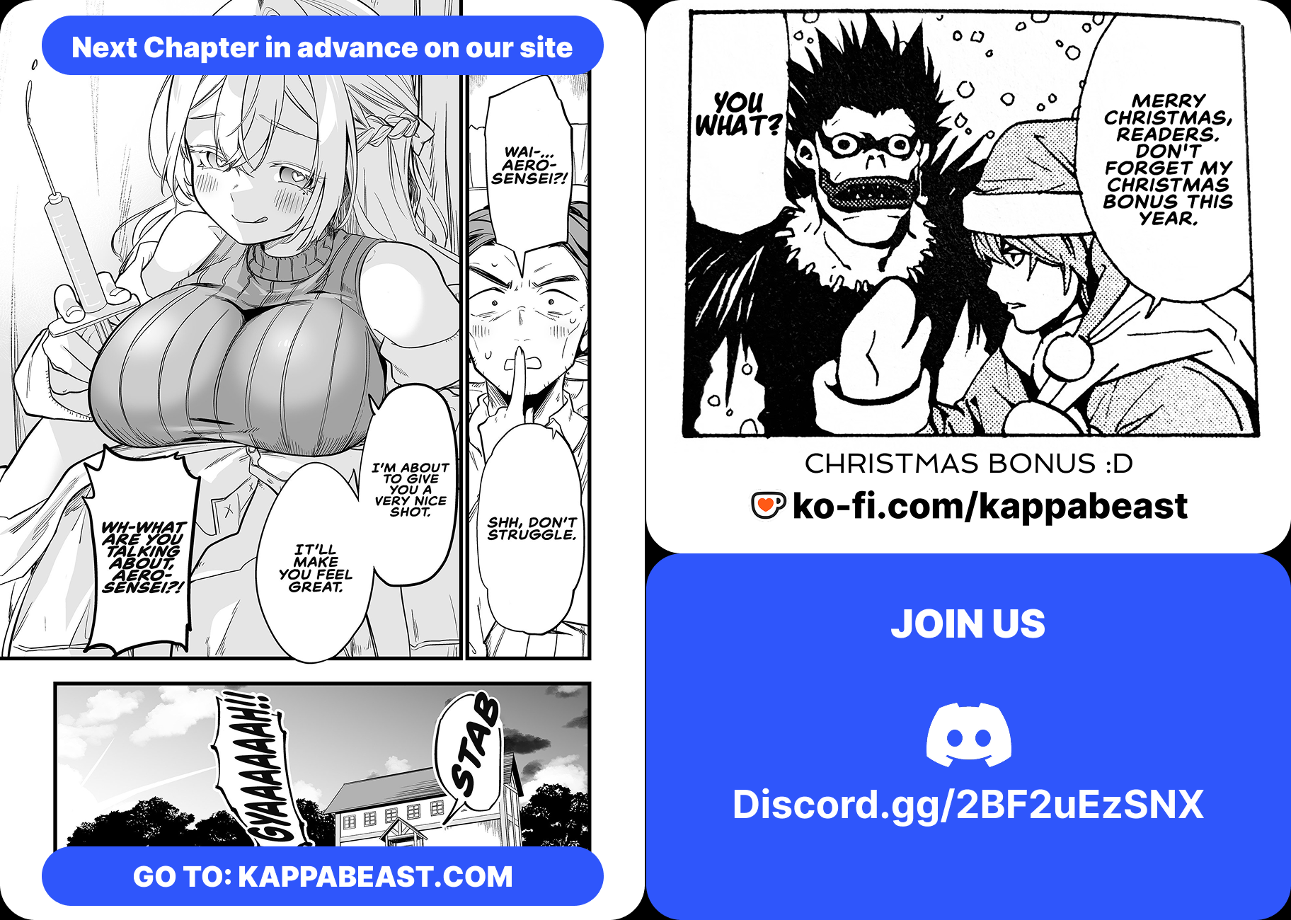 Halaman dari "Ano Toki Tasukete Itadaita Monster Musume desu." Isekai Ossan Kyoushi Totsuzen no Moteki ni Konwaku suru Chapter 47