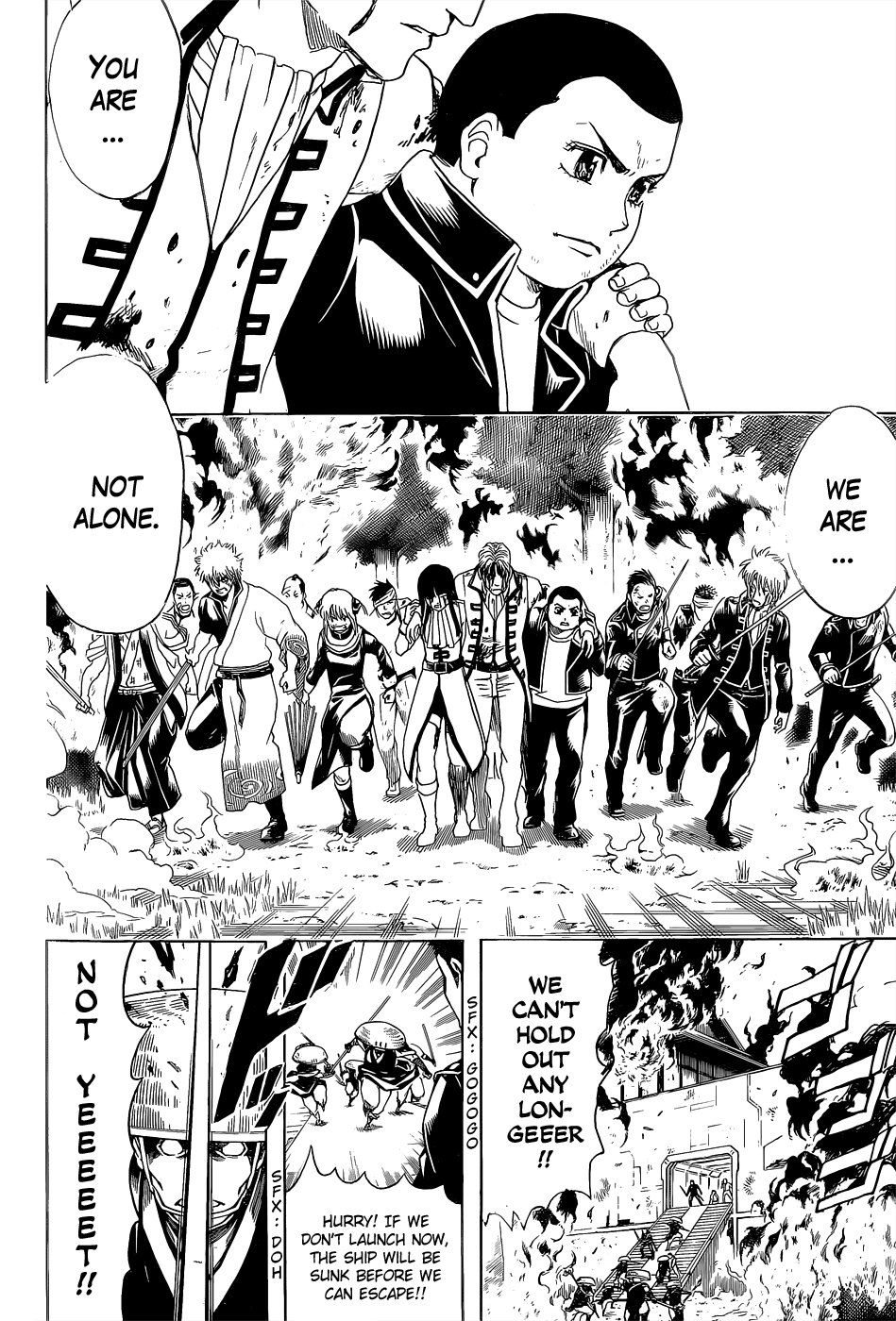 Halaman dari Gintama Chapter 549