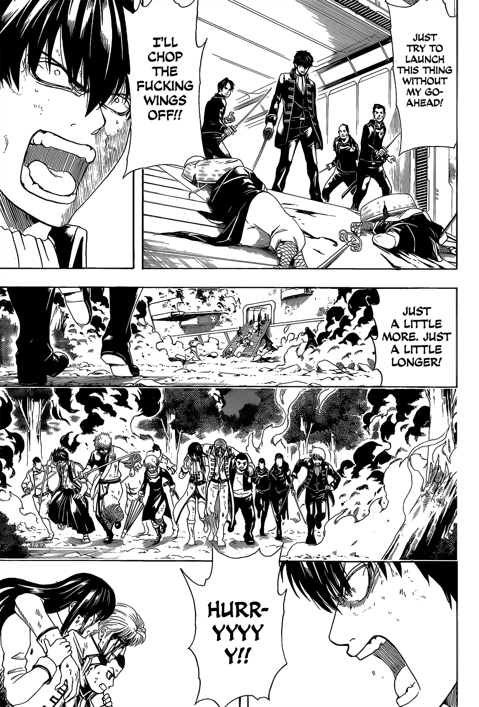 Halaman dari Gintama Chapter 549