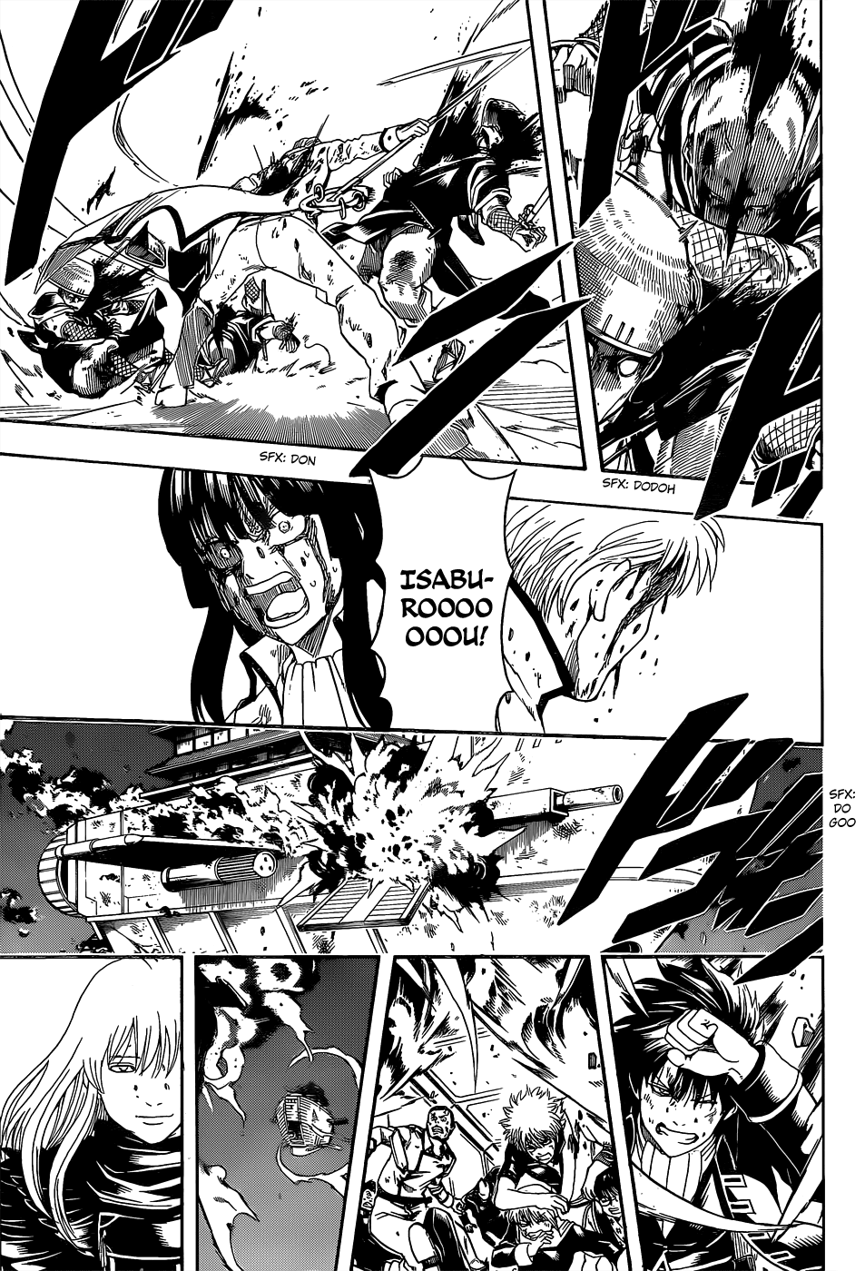 Halaman dari Gintama Chapter 549