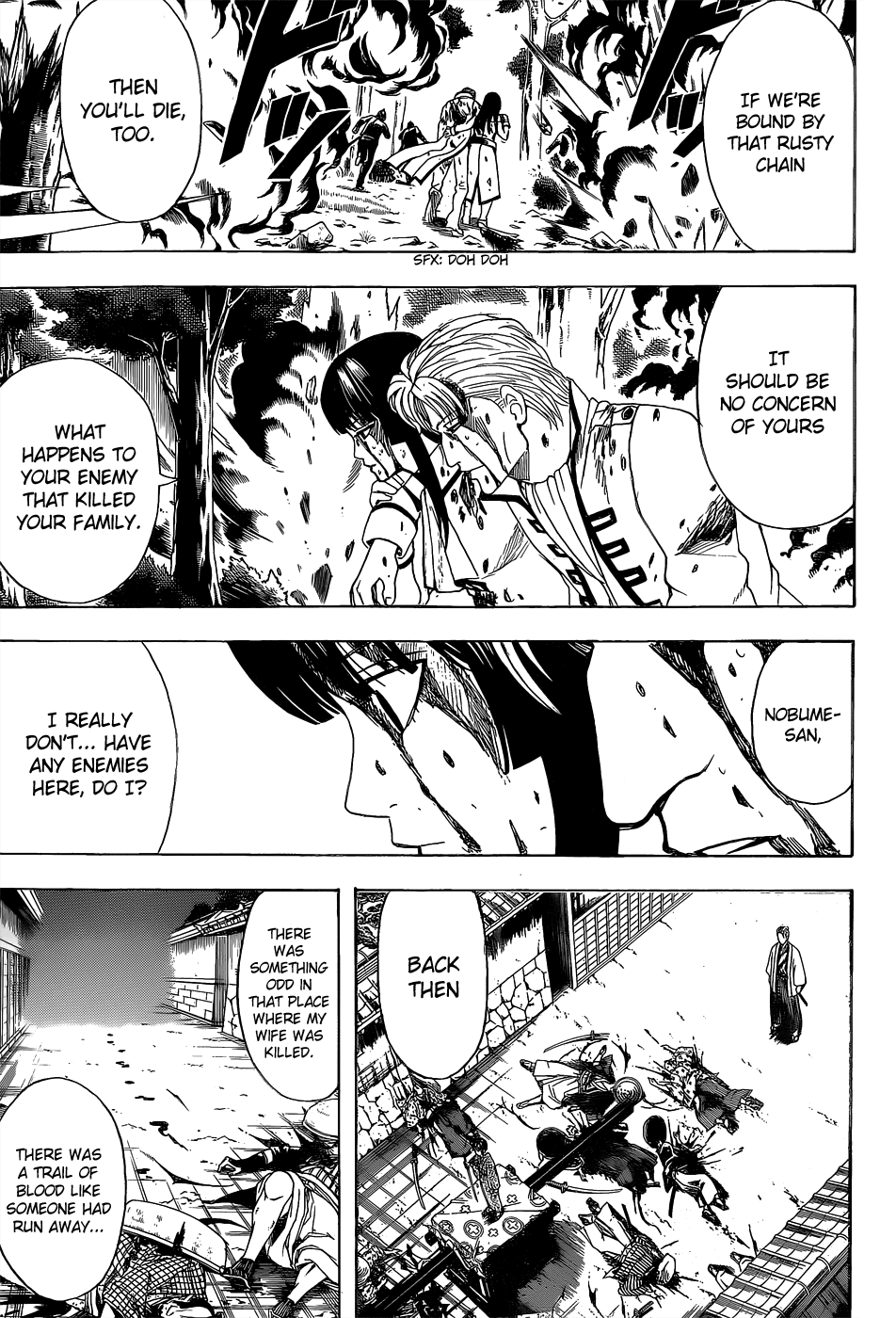 Halaman dari Gintama Chapter 549