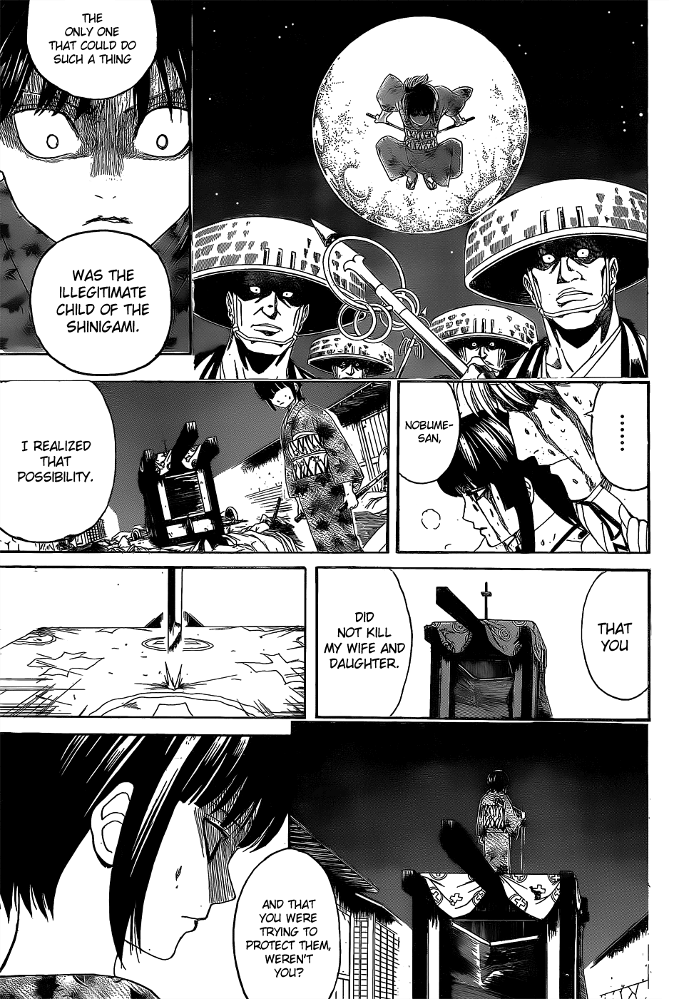 Halaman dari Gintama Chapter 549