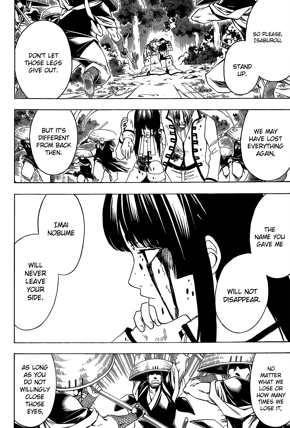Halaman dari Gintama Chapter 549