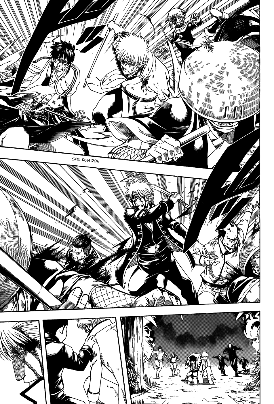 Halaman dari Gintama Chapter 549