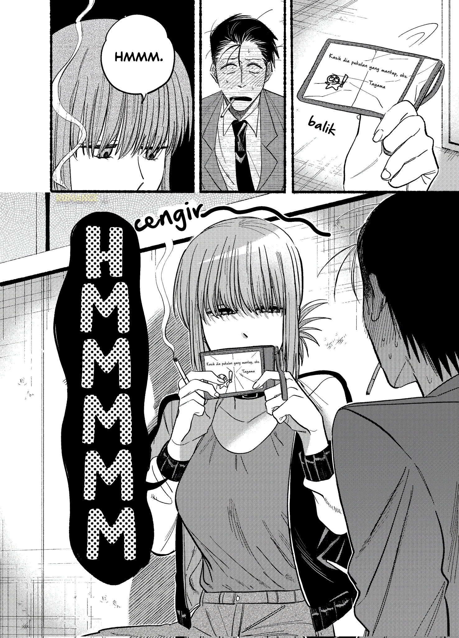 Super no Ura de Yani Suu Futari Chapter 21.1 - halaman 8