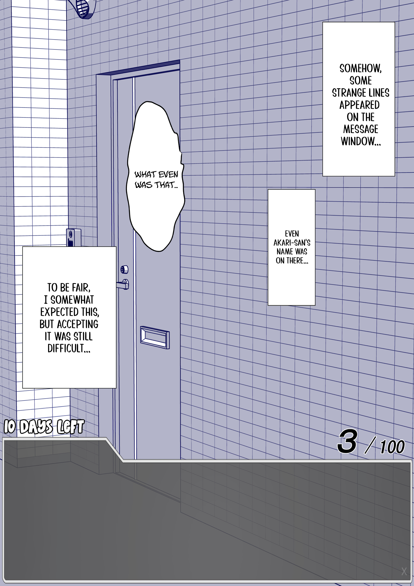 Aru Hi Totsuzen Message Window ga Hyoujisaretan desu kedo!? Chapter 3 Page 1