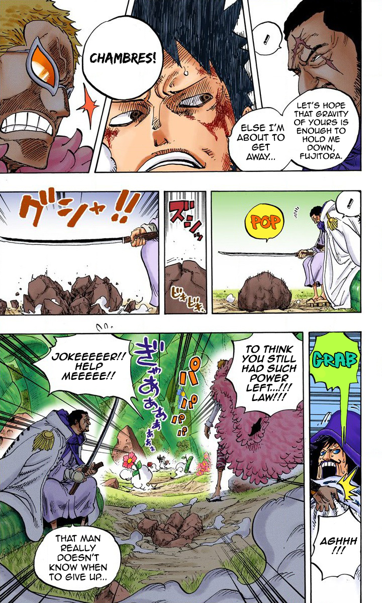 Halaman dari One Piece (Official Colored) Chapter 723