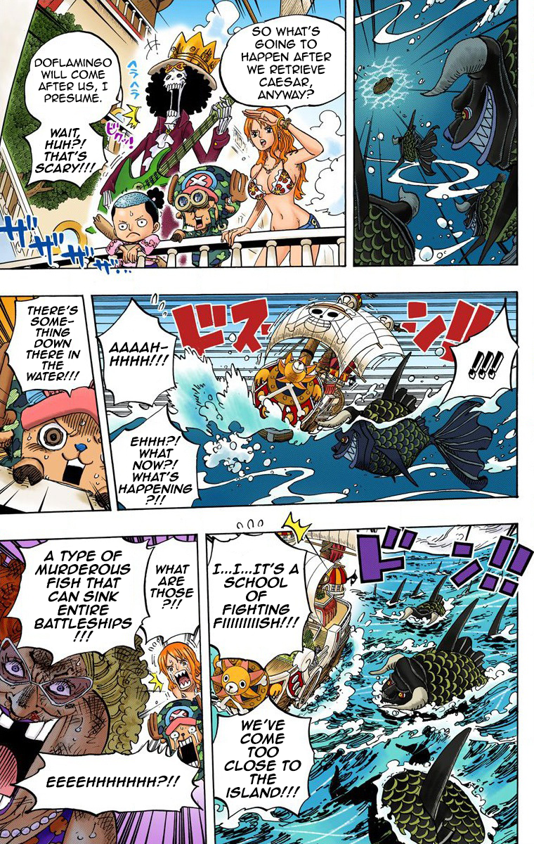 Halaman dari One Piece (Official Colored) Chapter 723