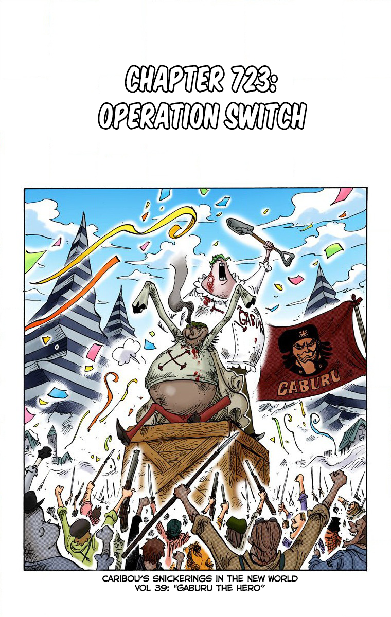 Halaman dari One Piece (Official Colored) Chapter 723
