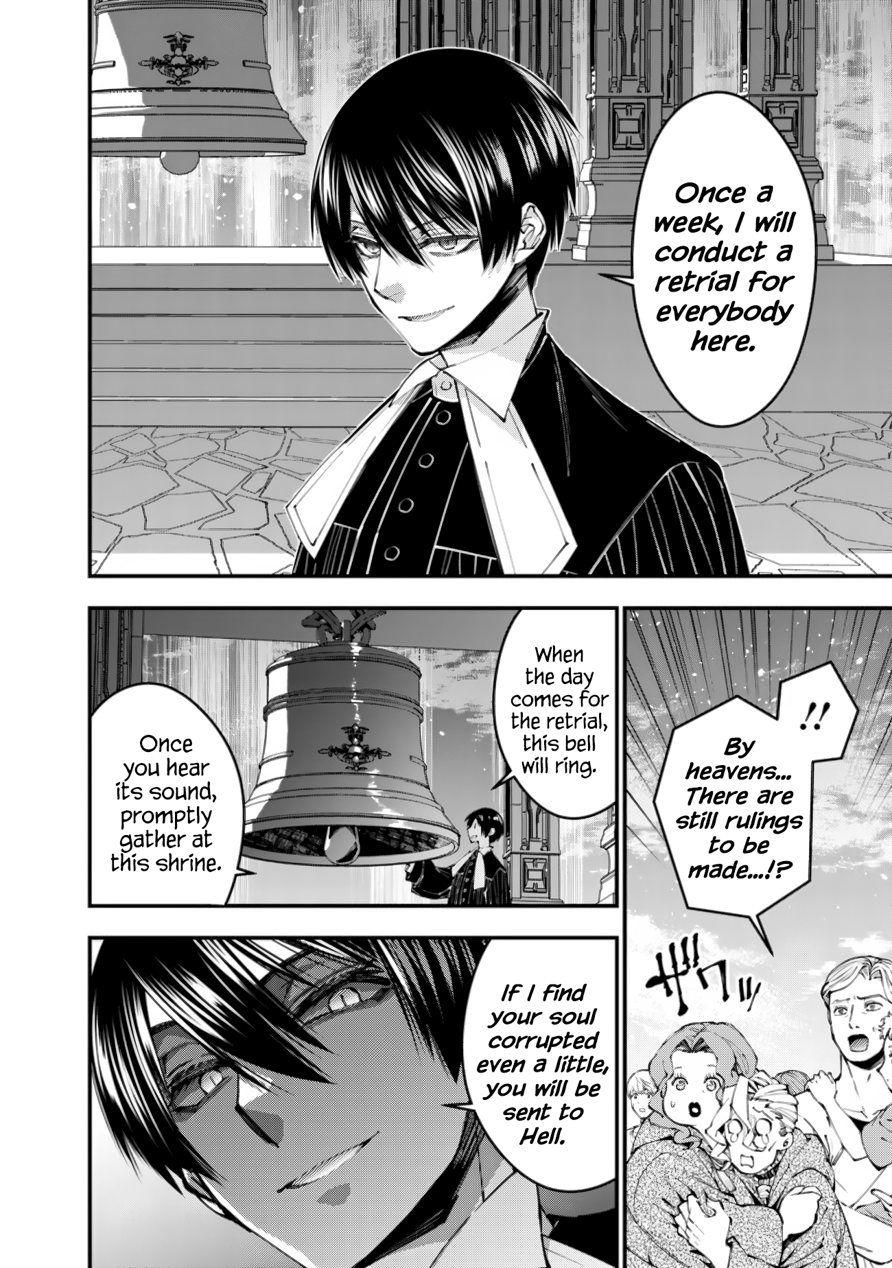 Halaman dari Fukushuu o Koinegau Saikyou Yuusha wa, Yami no Chikara de Senmetsu Musou Suru Chapter 96