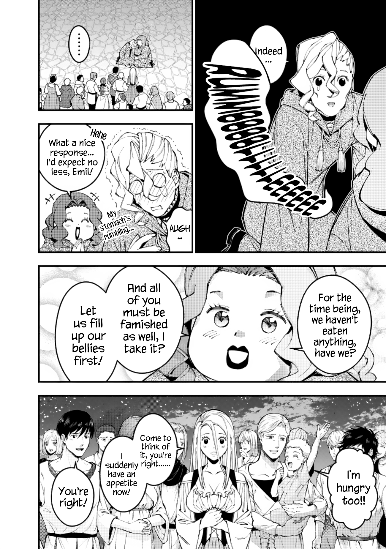 Halaman dari Fukushuu o Koinegau Saikyou Yuusha wa, Yami no Chikara de Senmetsu Musou Suru Chapter 96