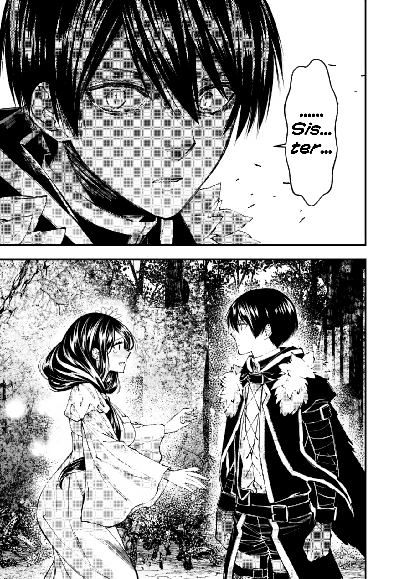 Halaman dari Fukushuu o Koinegau Saikyou Yuusha wa, Yami no Chikara de Senmetsu Musou Suru Chapter 96