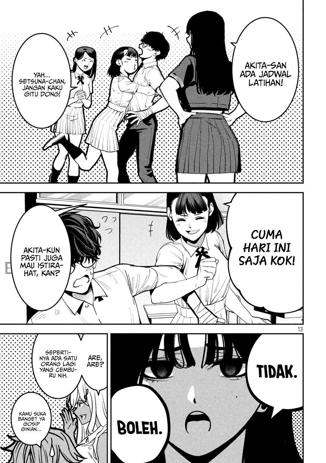 Bouryoku Banzai Chapter 41 - halaman 14