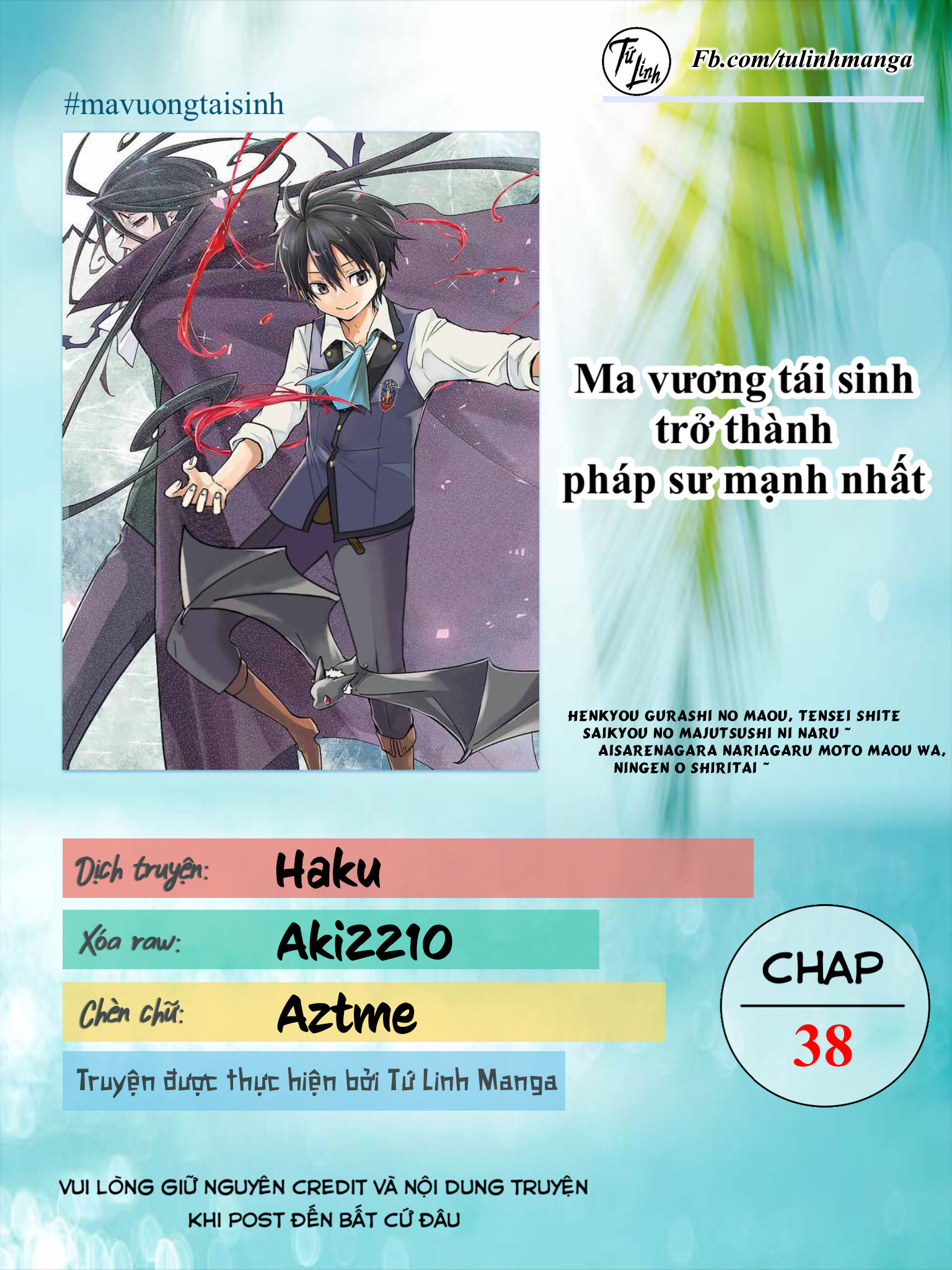 Ma Vương Tái Sinh Trở Thành Pháp Sư Mạnh Nhất Chap 38 - Next Chap 39