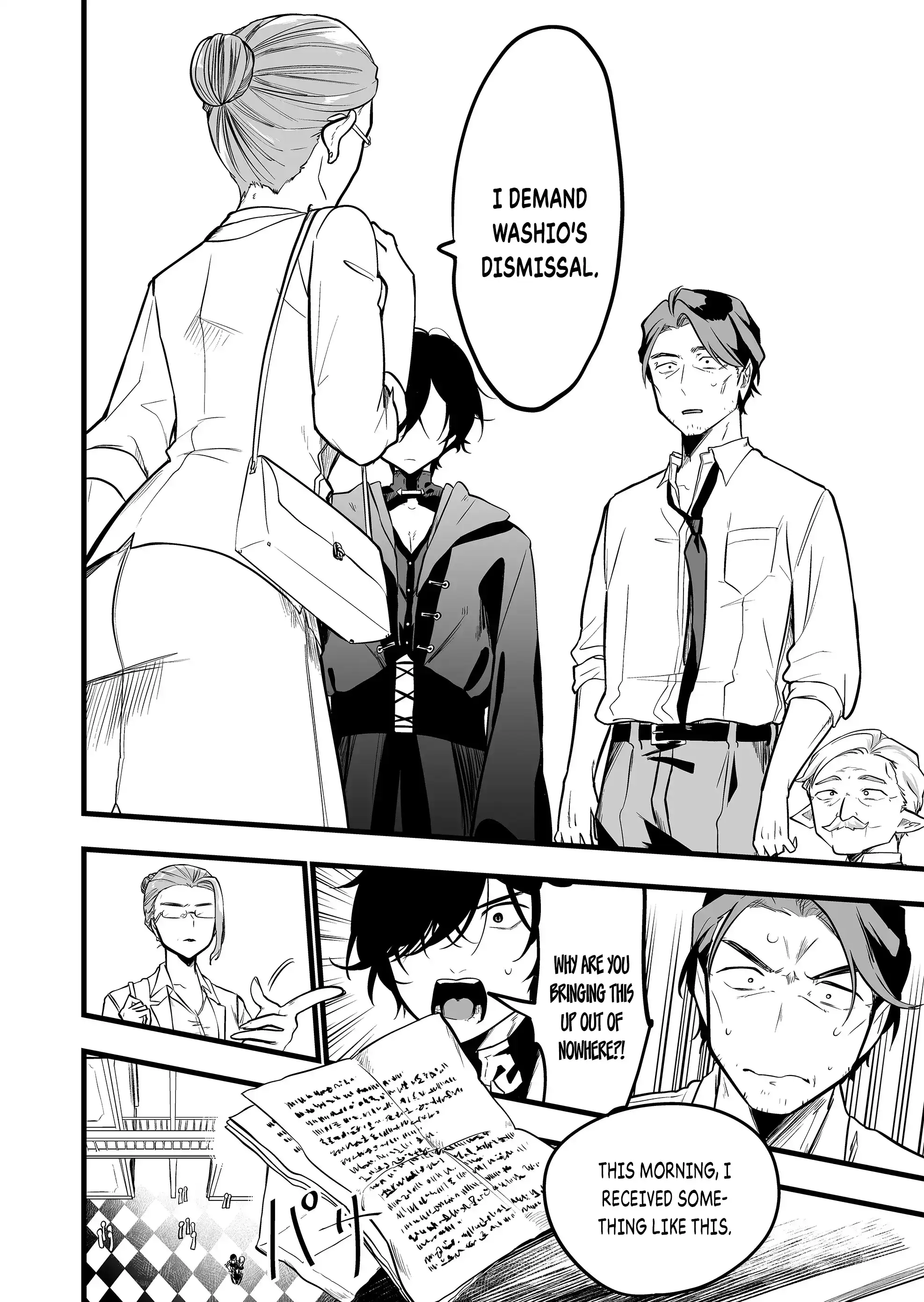 Halaman dari "Ano Toki Tasukete Itadaita Monster Musume desu." Isekai Ossan Kyoushi Totsuzen no Moteki ni Konwaku suru Chapter 28