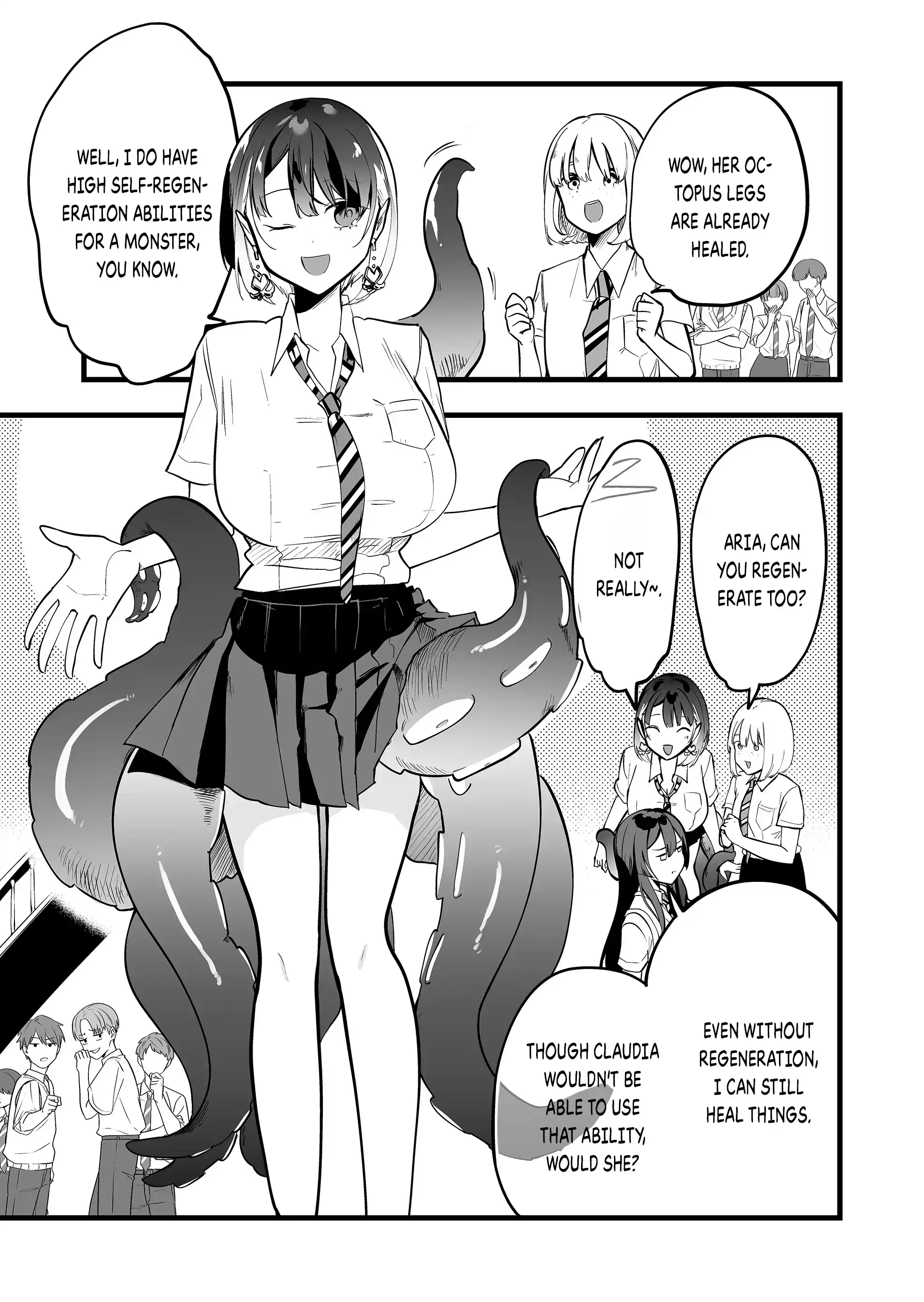 Halaman dari "Ano Toki Tasukete Itadaita Monster Musume desu." Isekai Ossan Kyoushi Totsuzen no Moteki ni Konwaku suru Chapter 28