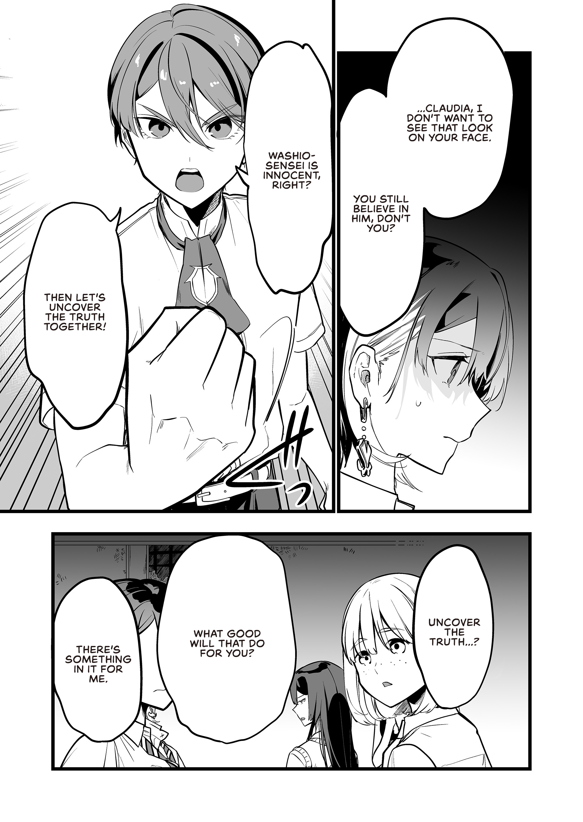 Halaman dari "Ano Toki Tasukete Itadaita Monster Musume desu." Isekai Ossan Kyoushi Totsuzen no Moteki ni Konwaku suru Chapter 32