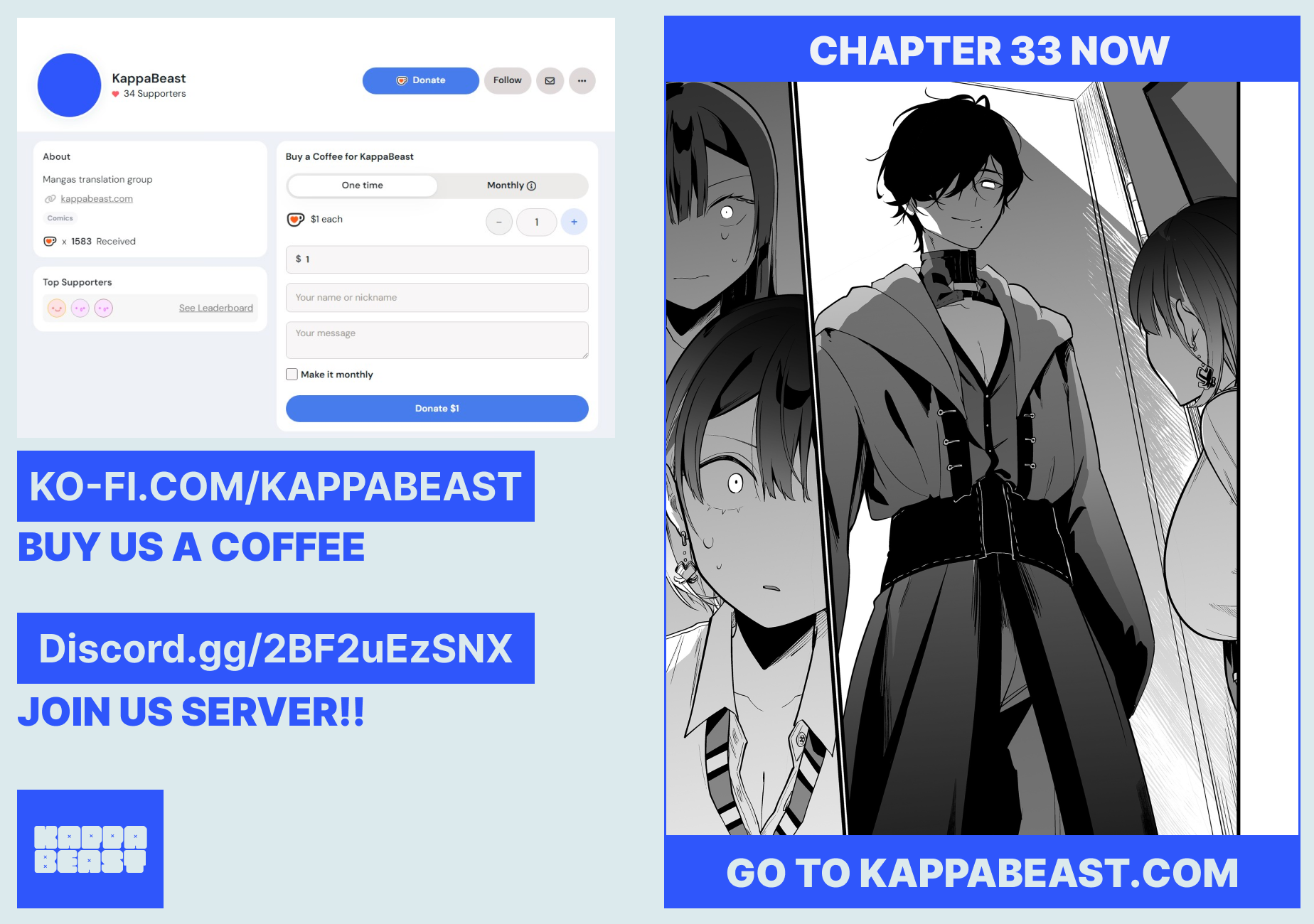 Halaman dari "Ano Toki Tasukete Itadaita Monster Musume desu." Isekai Ossan Kyoushi Totsuzen no Moteki ni Konwaku suru Chapter 32