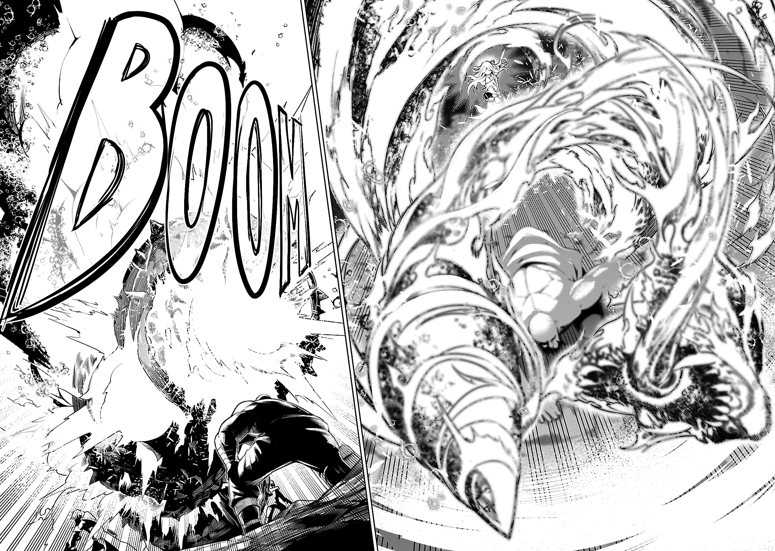 Halaman dari Tsuihousareru Tabi ni Skill wo Te ni Ireta Ore ga, 100 no Isekai de 2-shuume Musou Chapter 9.1