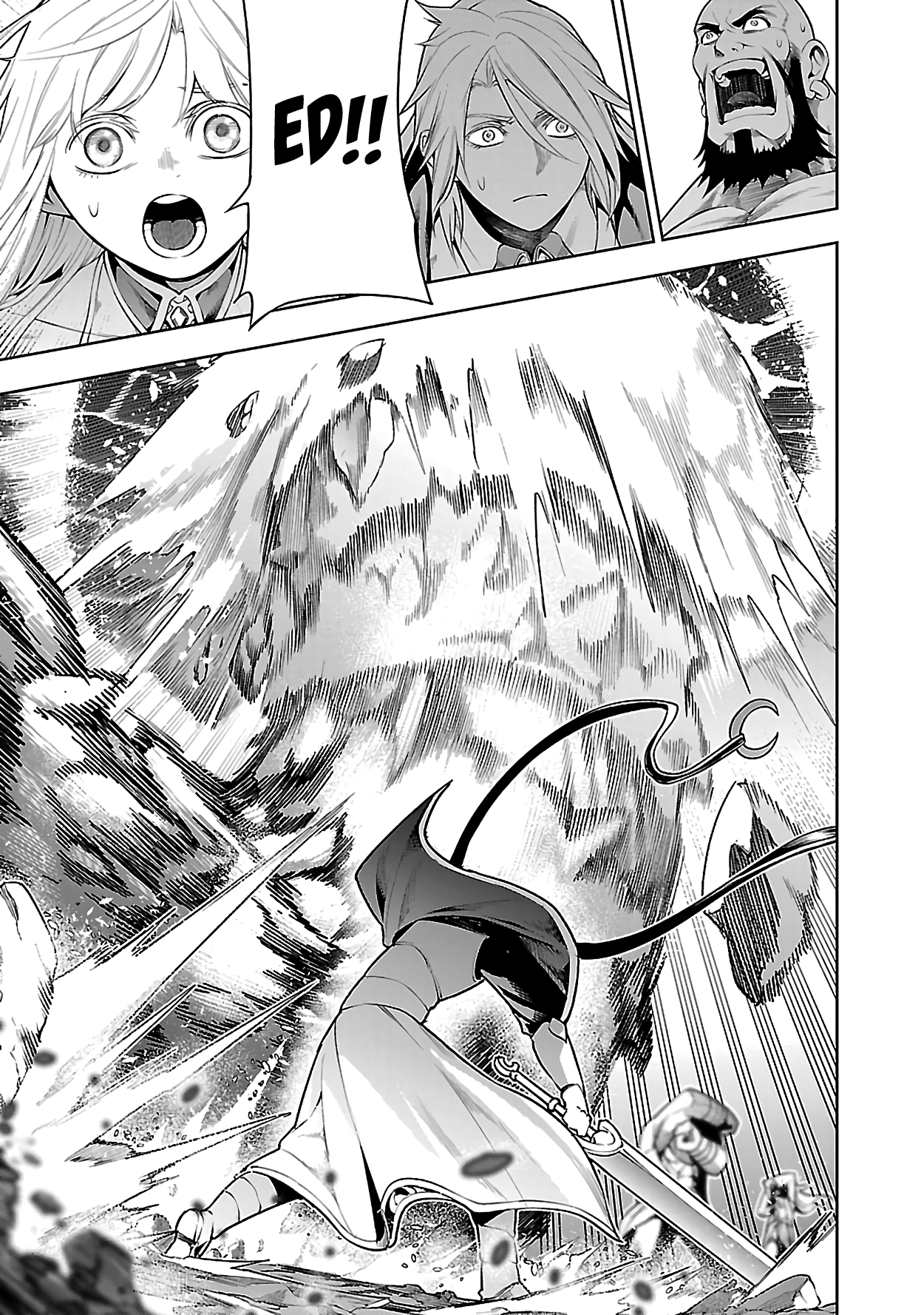 Halaman dari Tsuihousareru Tabi ni Skill wo Te ni Ireta Ore ga, 100 no Isekai de 2-shuume Musou Chapter 9.1