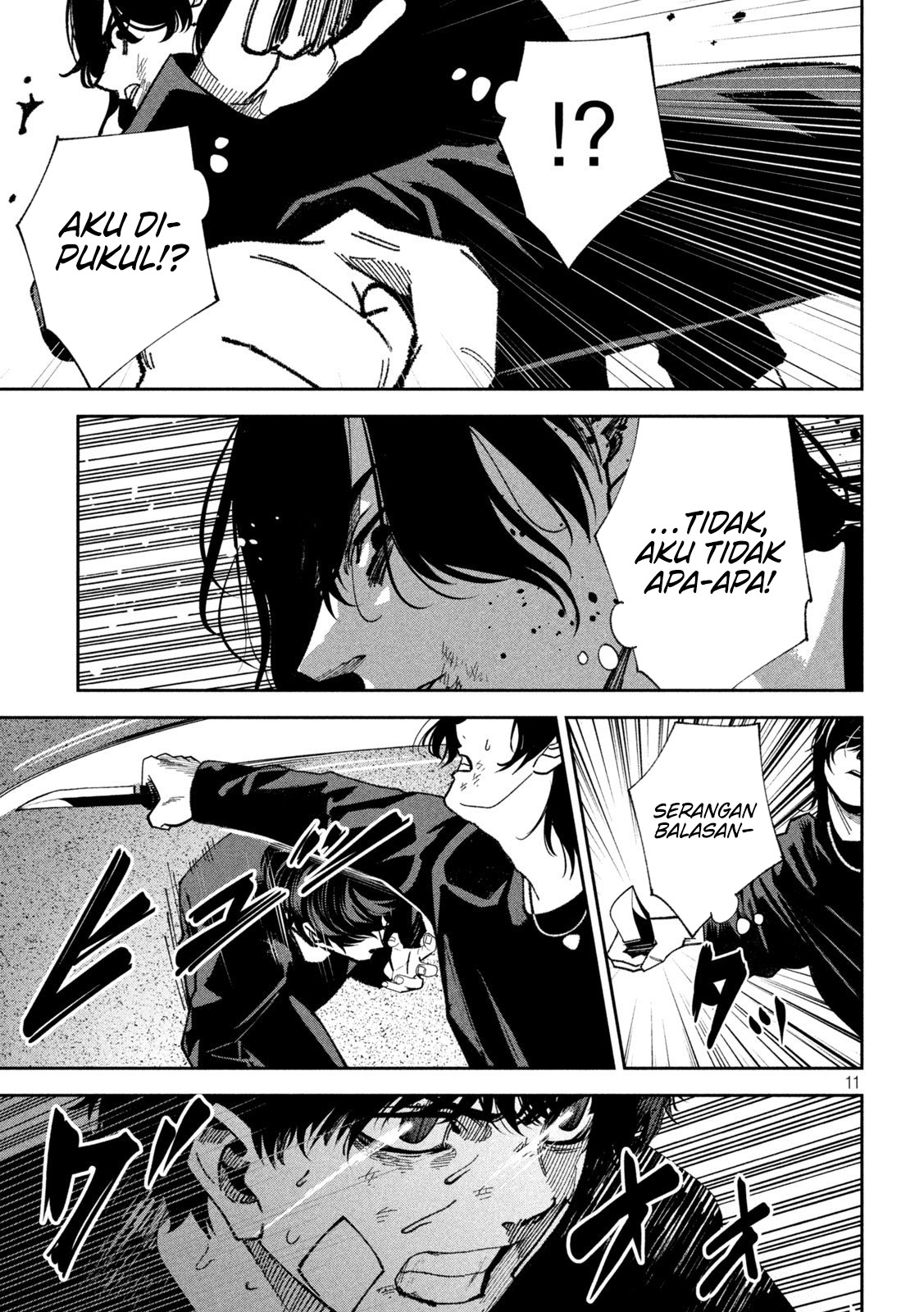 Bouryoku Banzai Chapter 38 - halaman 12