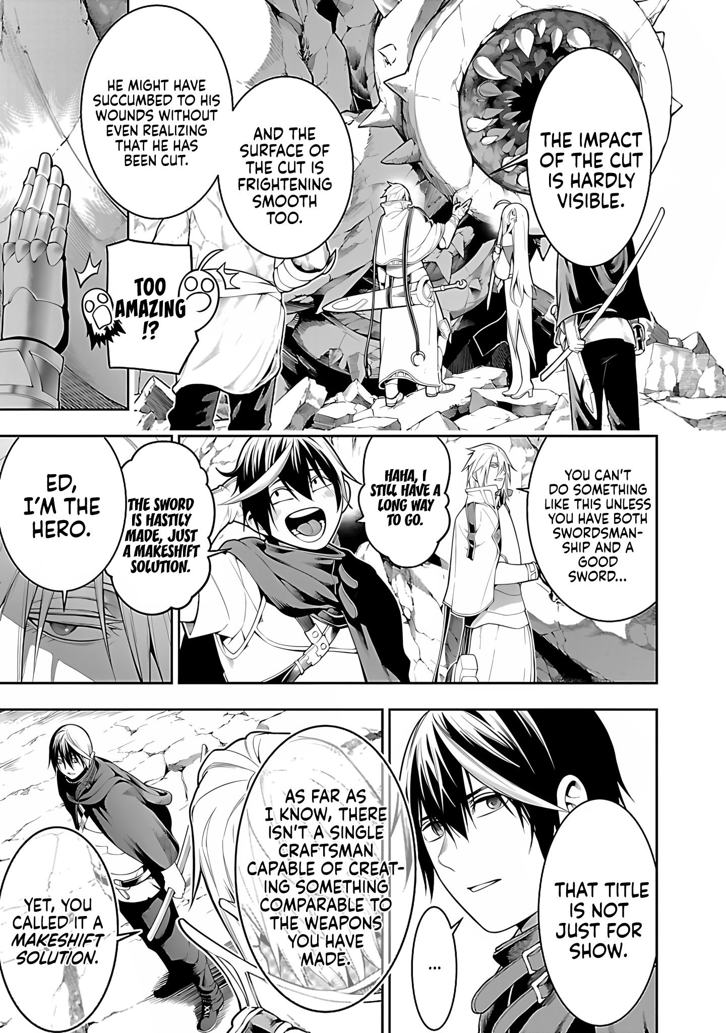 Halaman dari Tsuihousareru Tabi ni Skill wo Te ni Ireta Ore ga, 100 no Isekai de 2-shuume Musou Chapter 10.2