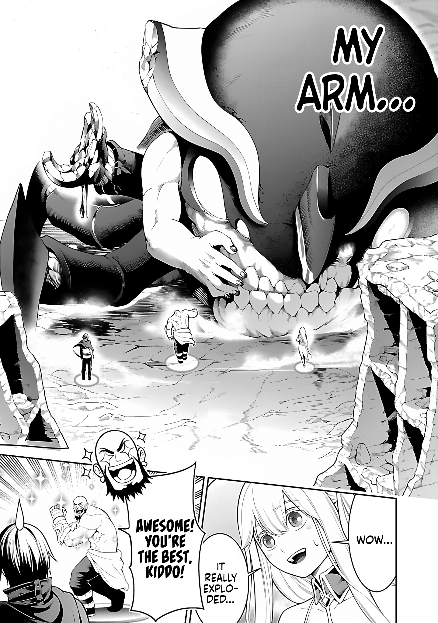 Halaman dari Tsuihousareru Tabi ni Skill wo Te ni Ireta Ore ga, 100 no Isekai de 2-shuume Musou Chapter 10.2