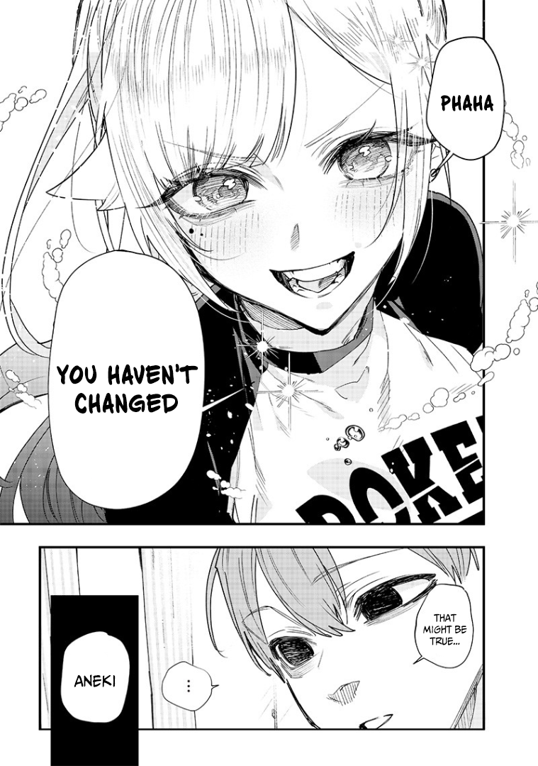 Halaman dari Namaiki na Gal Ane wo Wakaraseru Hanashi Chapter 17