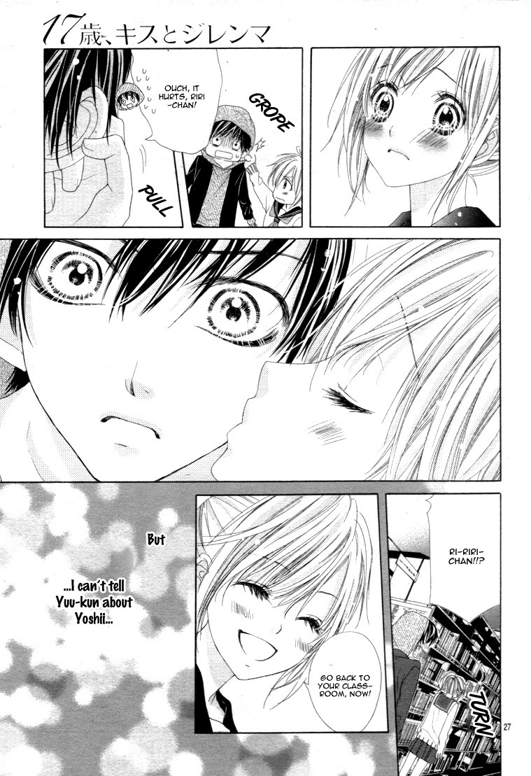 Halaman dari 17-sai, Kiss to Dilemma Chapter 13
