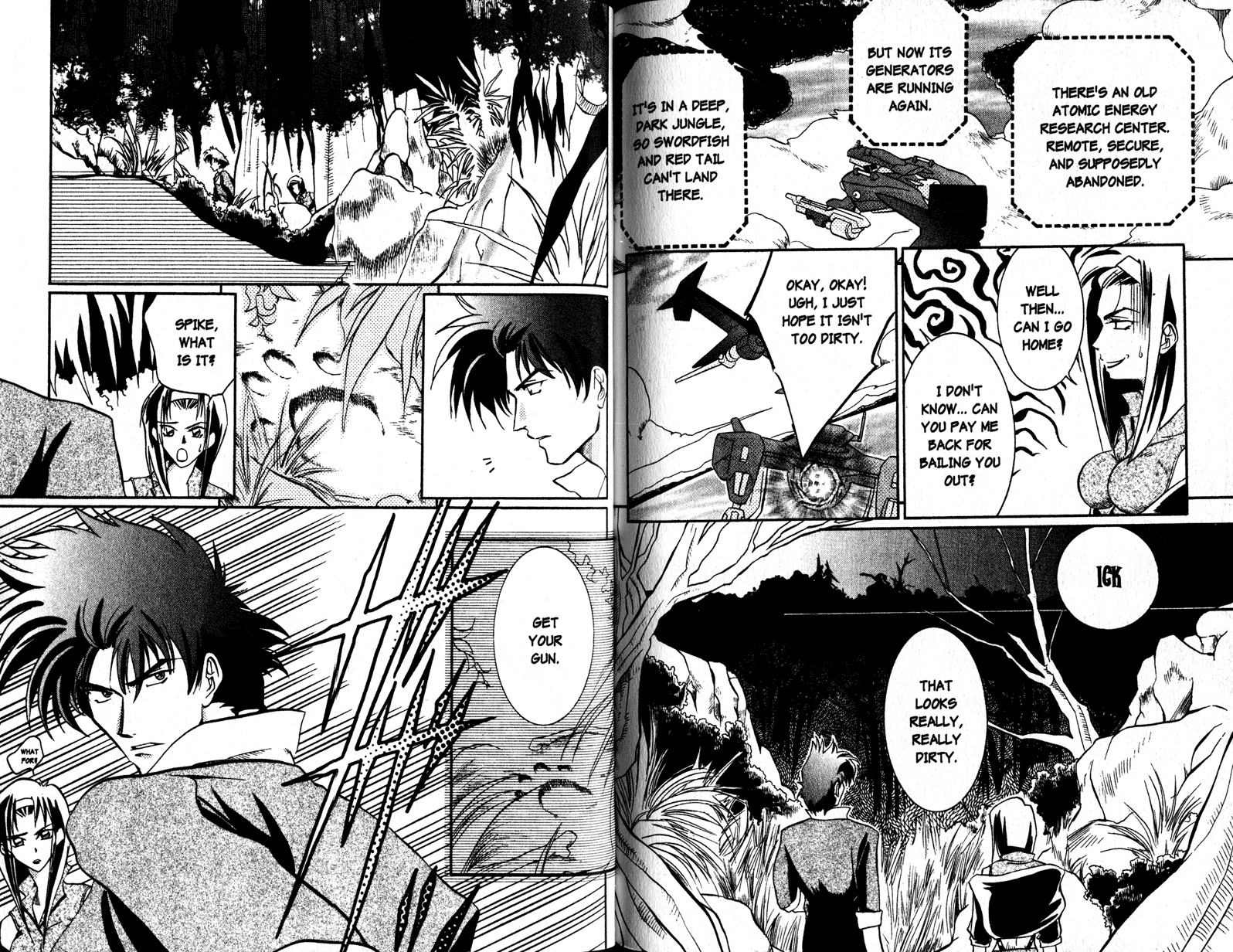 Halaman dari Cowboy Bebop Shooting Star Chapter 10