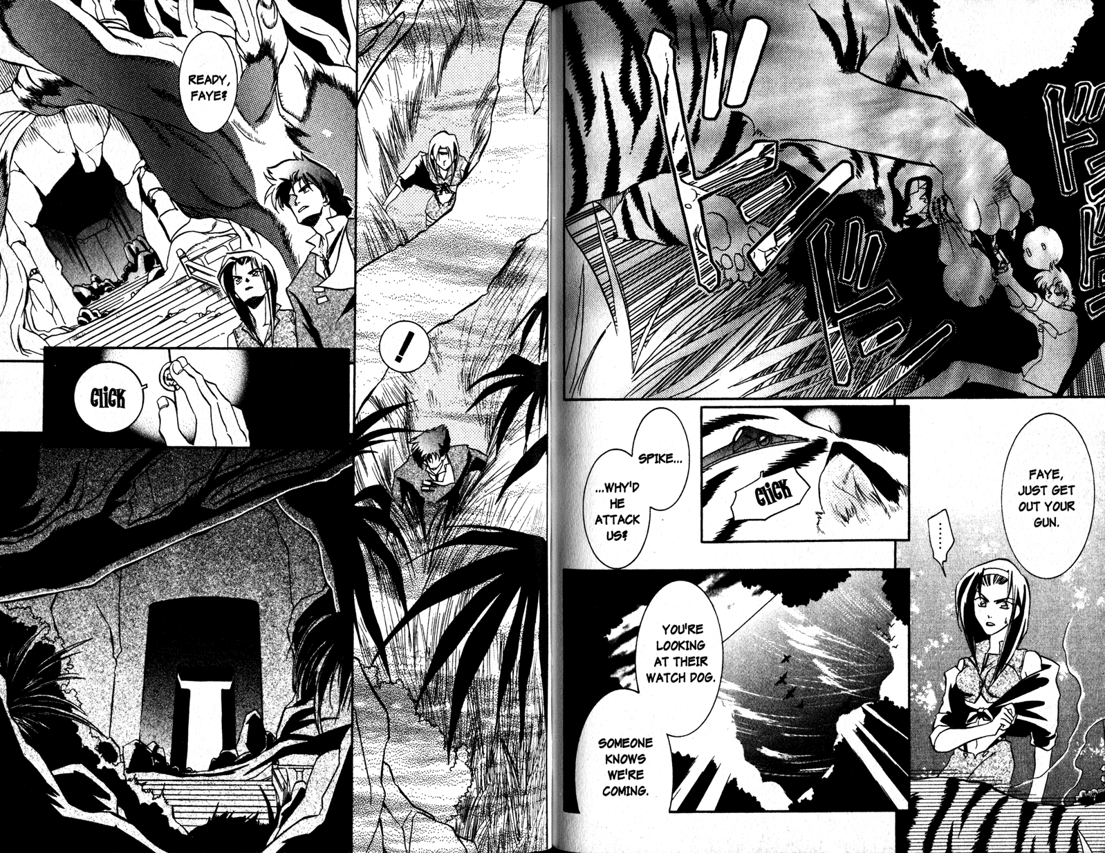 Halaman dari Cowboy Bebop Shooting Star Chapter 10