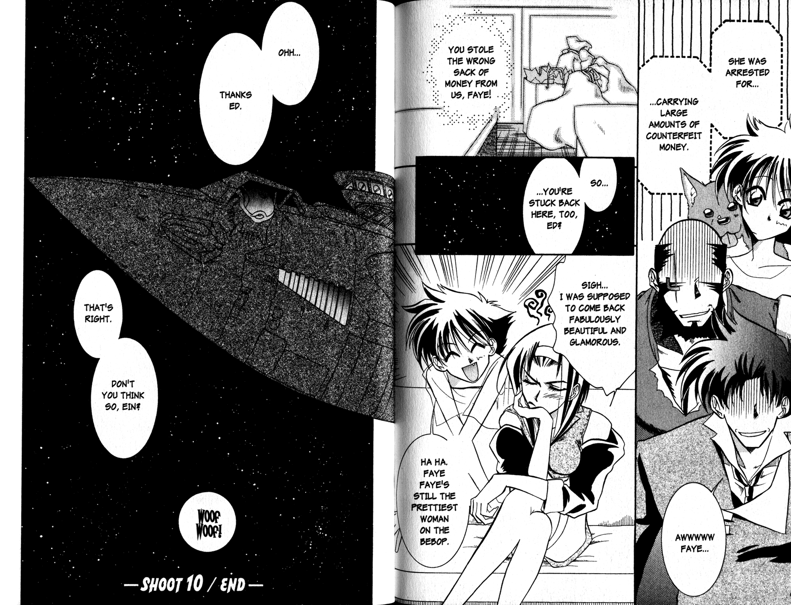 Halaman dari Cowboy Bebop Shooting Star Chapter 10