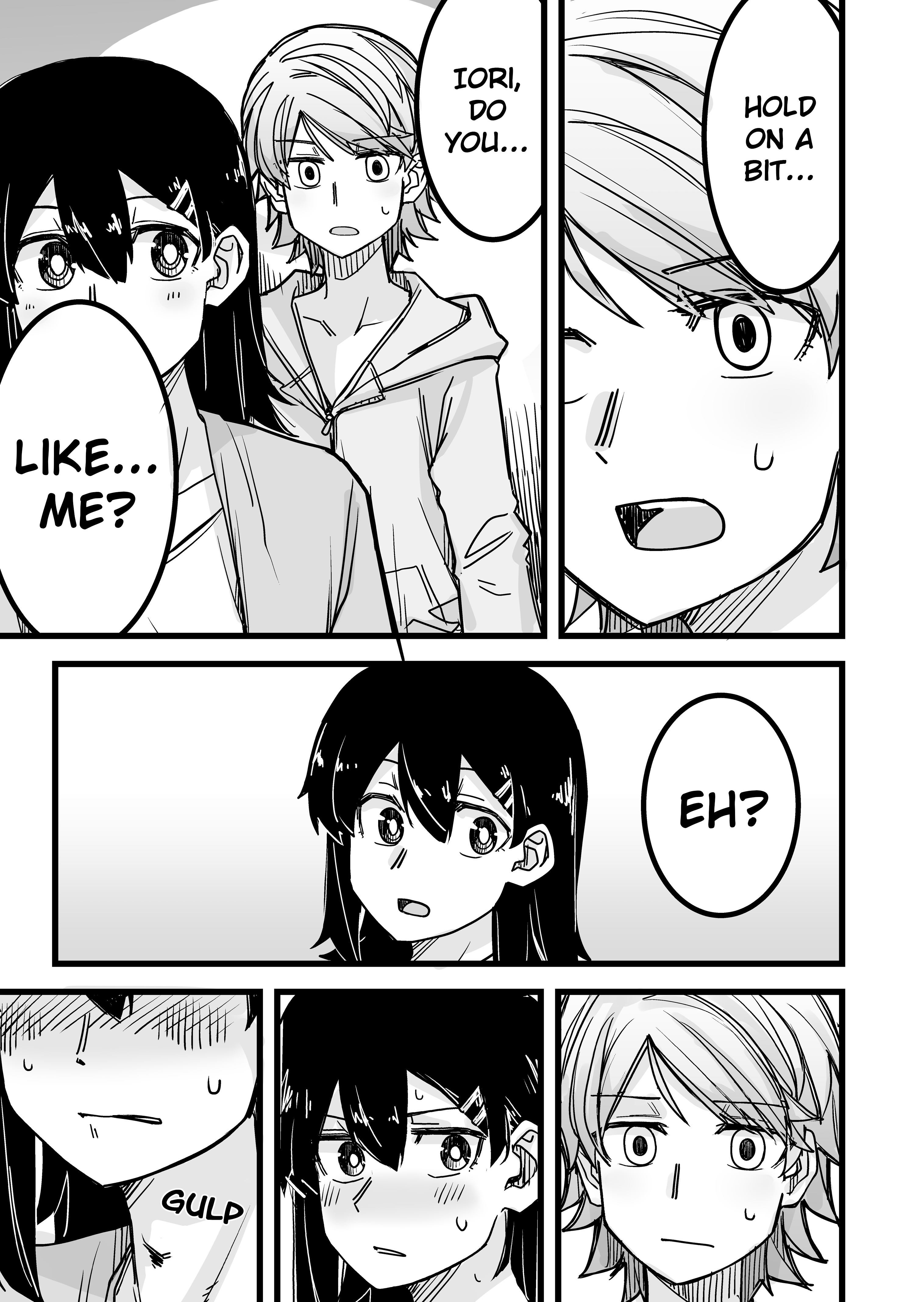 Halaman dari Ikemen Joshi to Josou Danshi Chapter 17