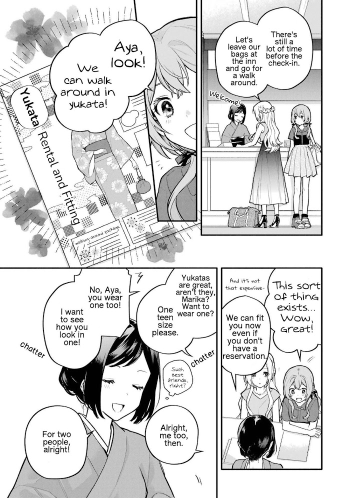 Halaman dari Onna Doushi toka Arienai desho to Iiharu Onnanoko wo, Hyakunichikan de Tetteiteki ni Otosu Yuri no Ohanashi Chapter 12